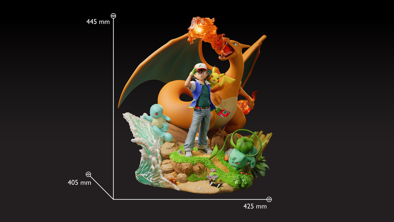 【Pre-sale】Ash Diorama and Red Diorama-Black Swan Collectibles Studio