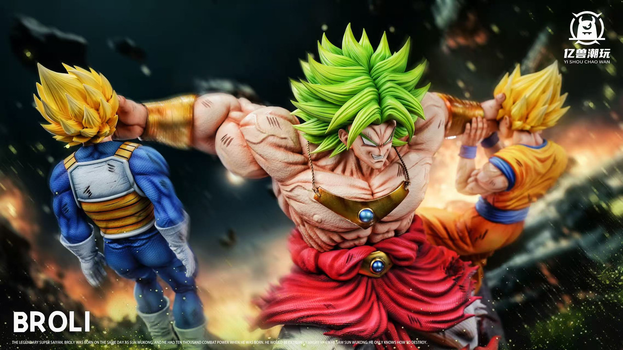 【Sold out】Broly VS Goku and Vegeta-YiShou Studio