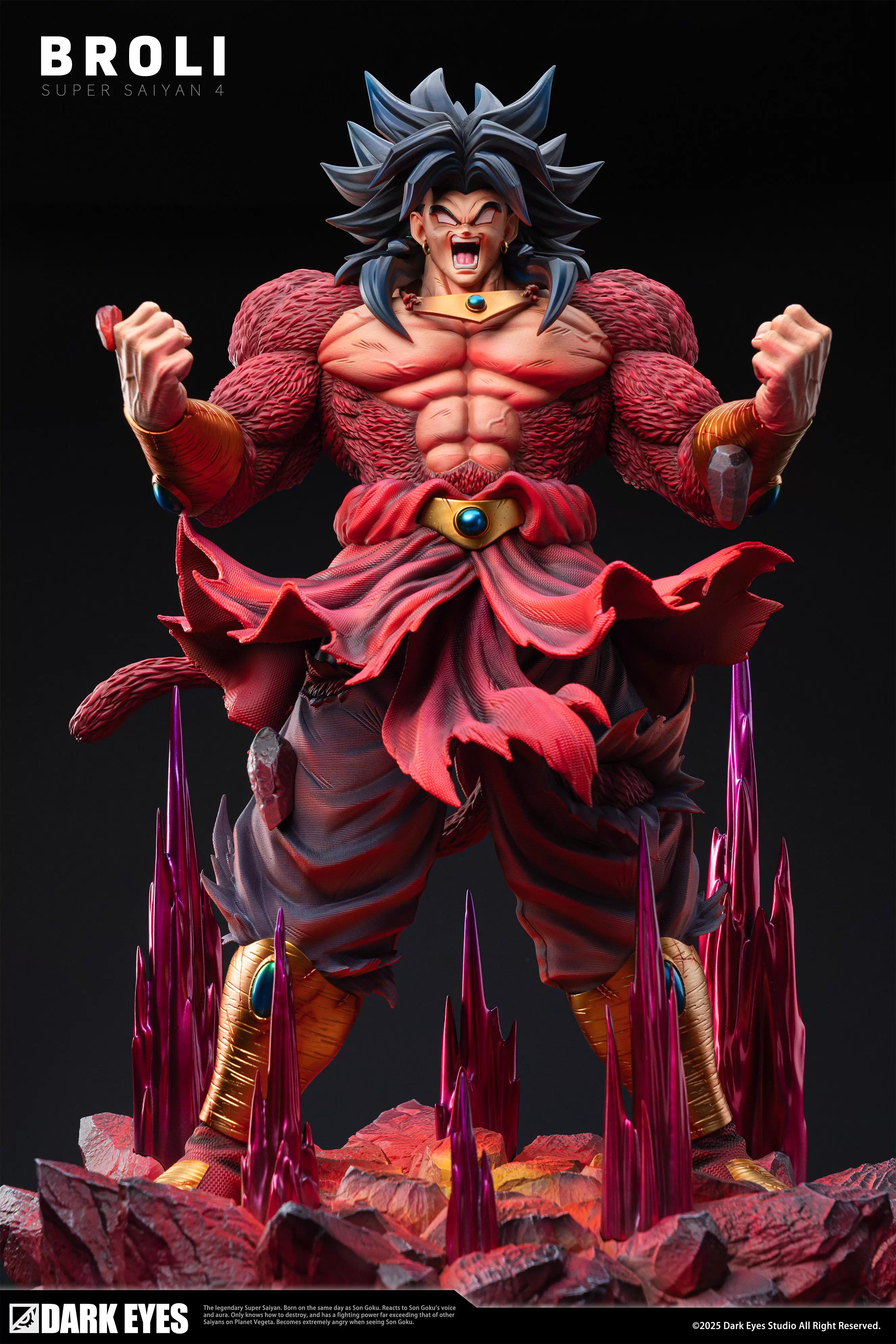【Pre-sale】1/6 and 1/4 Scale Super Saiyan 4 Broly-HeiMou Studio