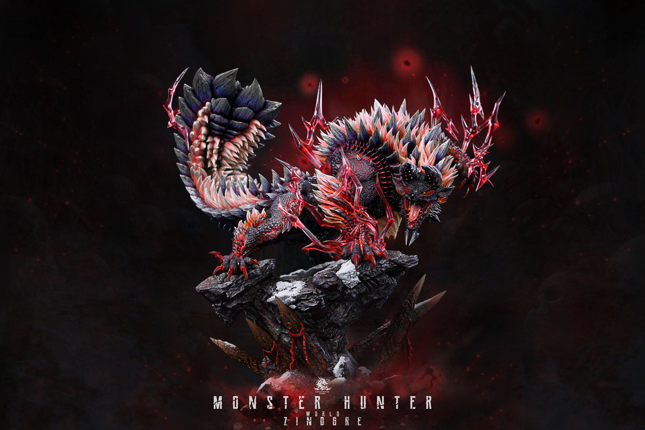 【Pre-sale】Zinogre and Stygian Zinogre with LED-Dragon Realm Studio