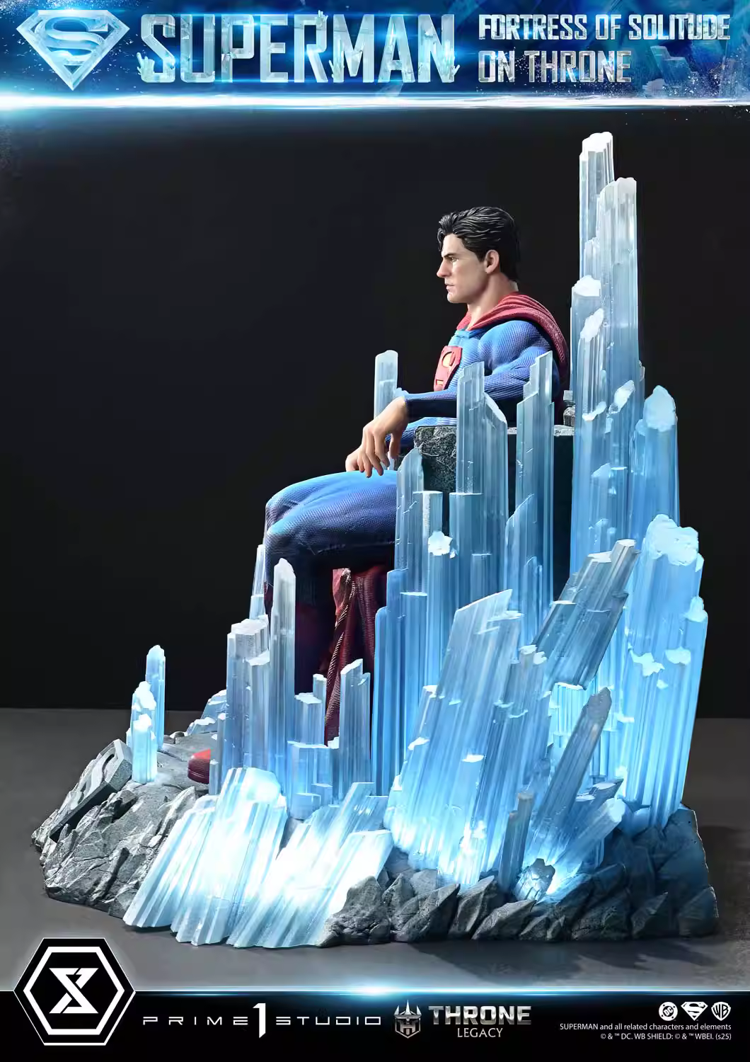 【Pre-sale】1/4 Scale Throne Superman-Prime 1 Statue Studio