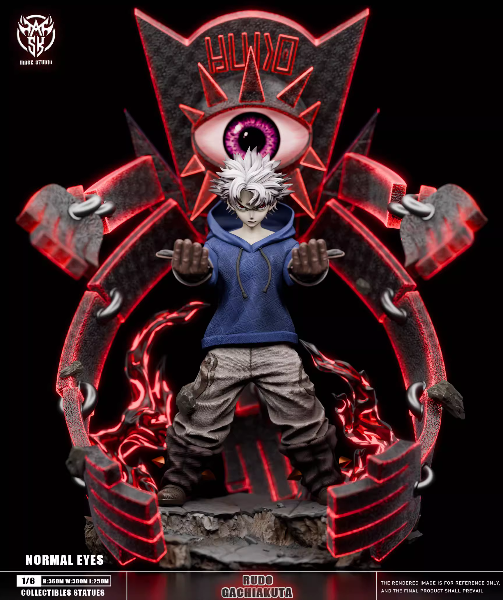 【Pre-sale】1/6 Scale GACHIAKUTA Rudo Surebrec-Mask Studio