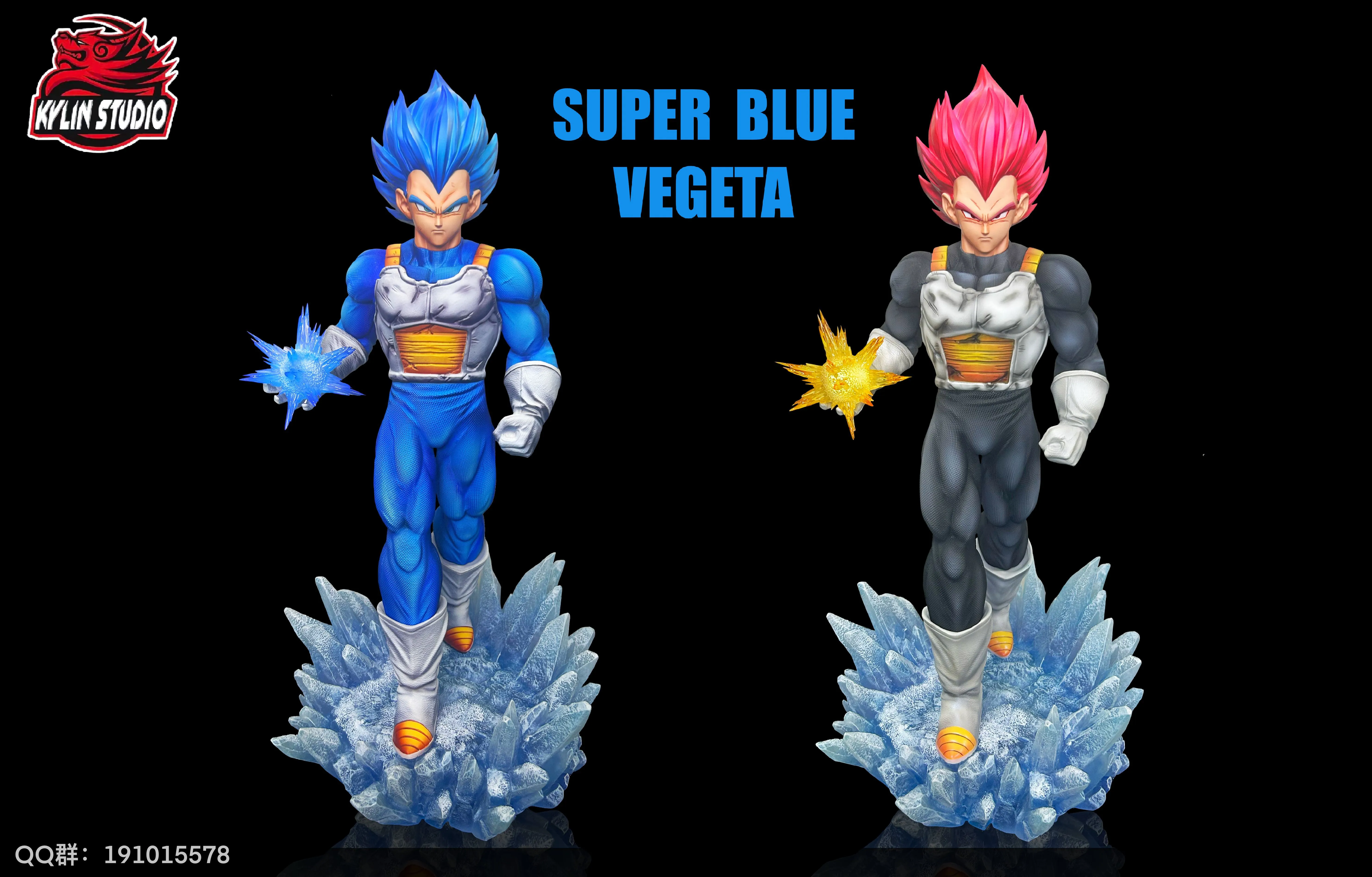 【Pre-sale】1/6 and 1/4 Scale Super Blue Vegeta-Kylin Studio