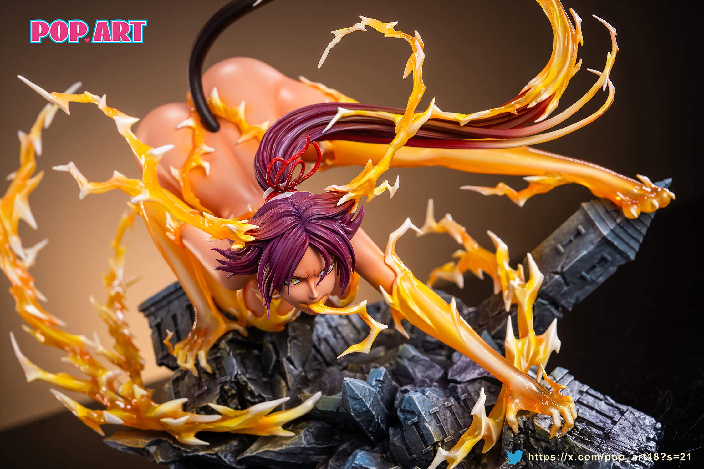 【Pre-sale】1/6 Scale Black Cat Shihouin Yoruichi-POP.ART Studio