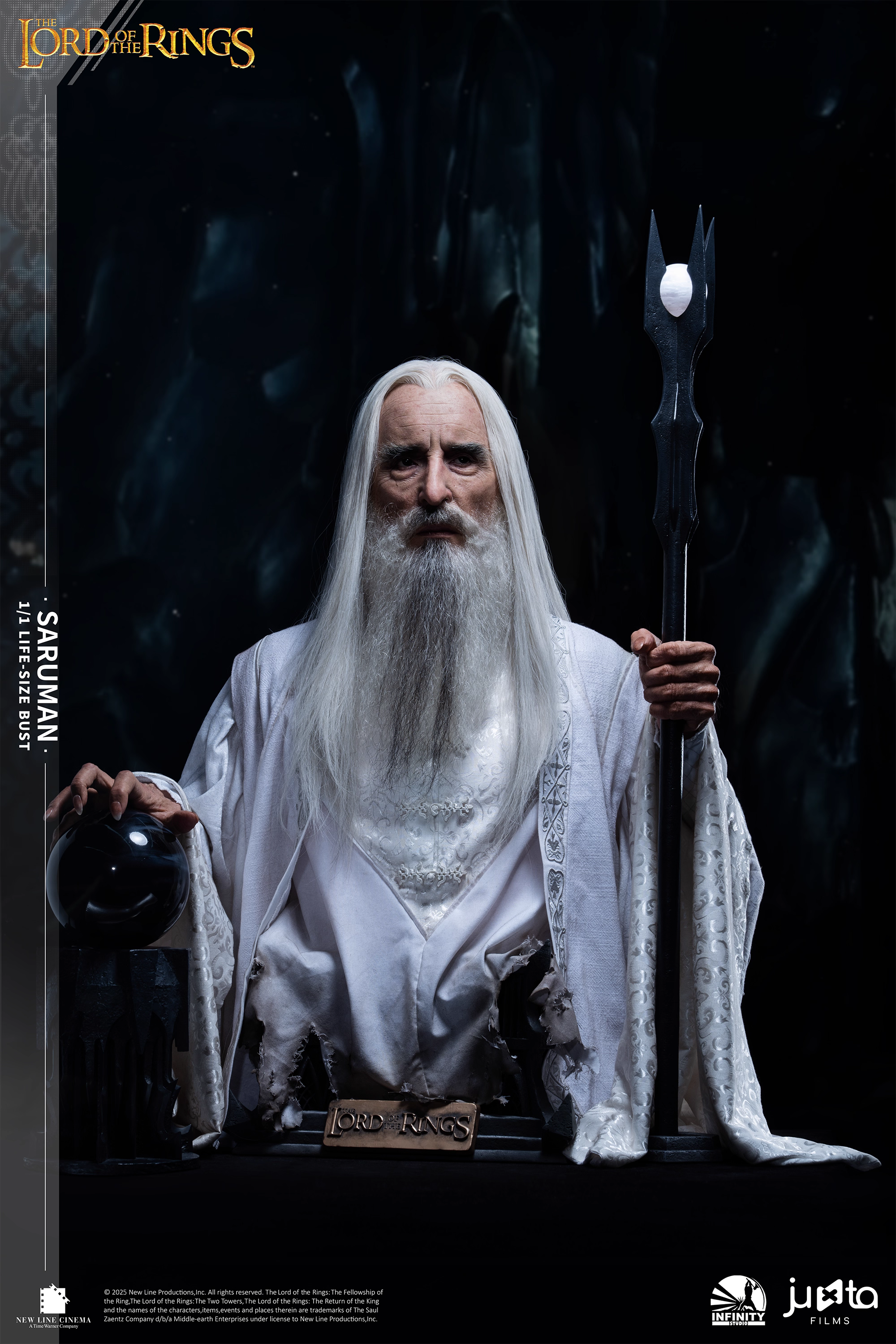 【Pre-sale】1/1 Scale Bust of Saruman-Infinity X Juxta Films Studios