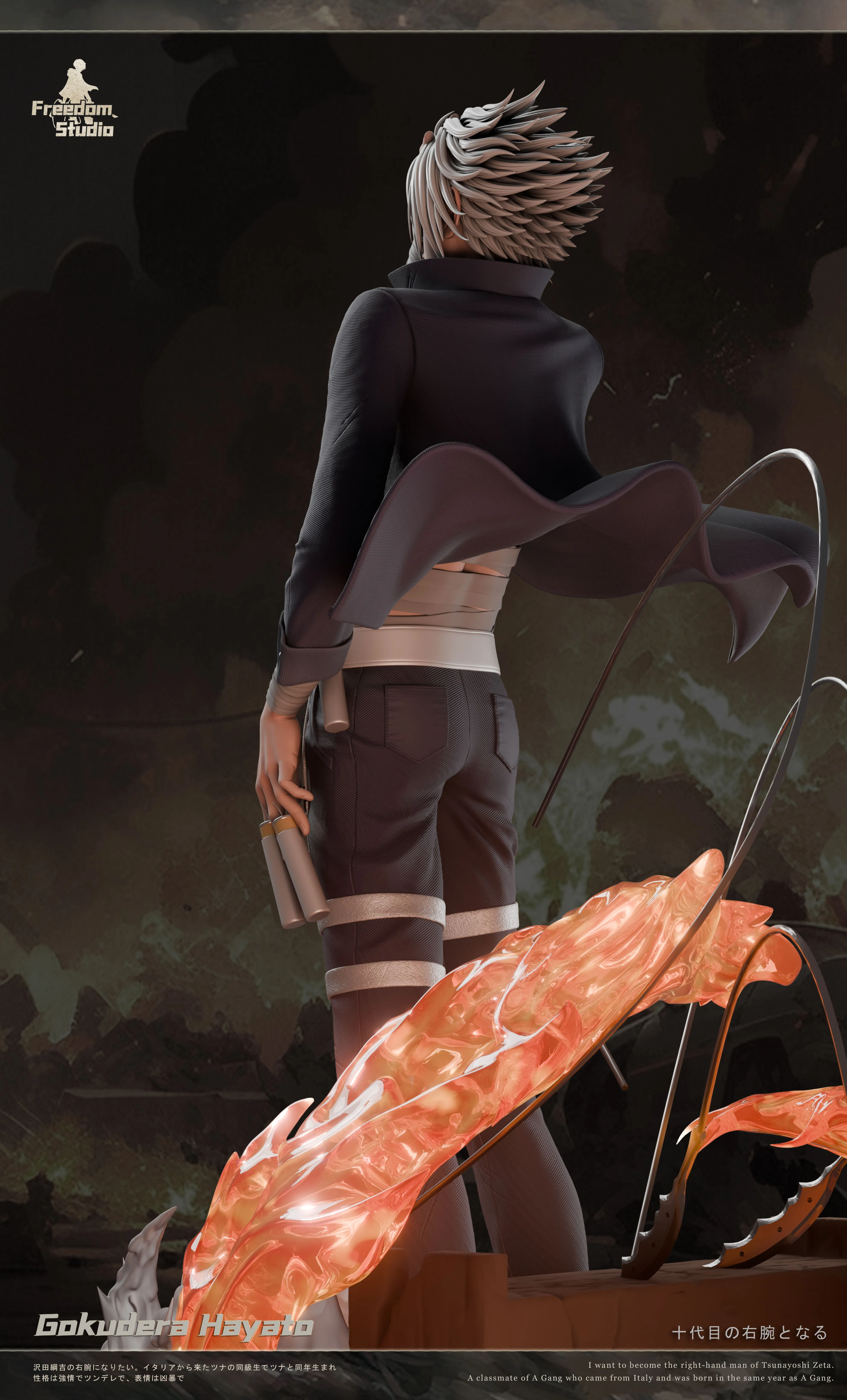 【Pre-sale】003 Gokudera Hayato-Freedom Studio