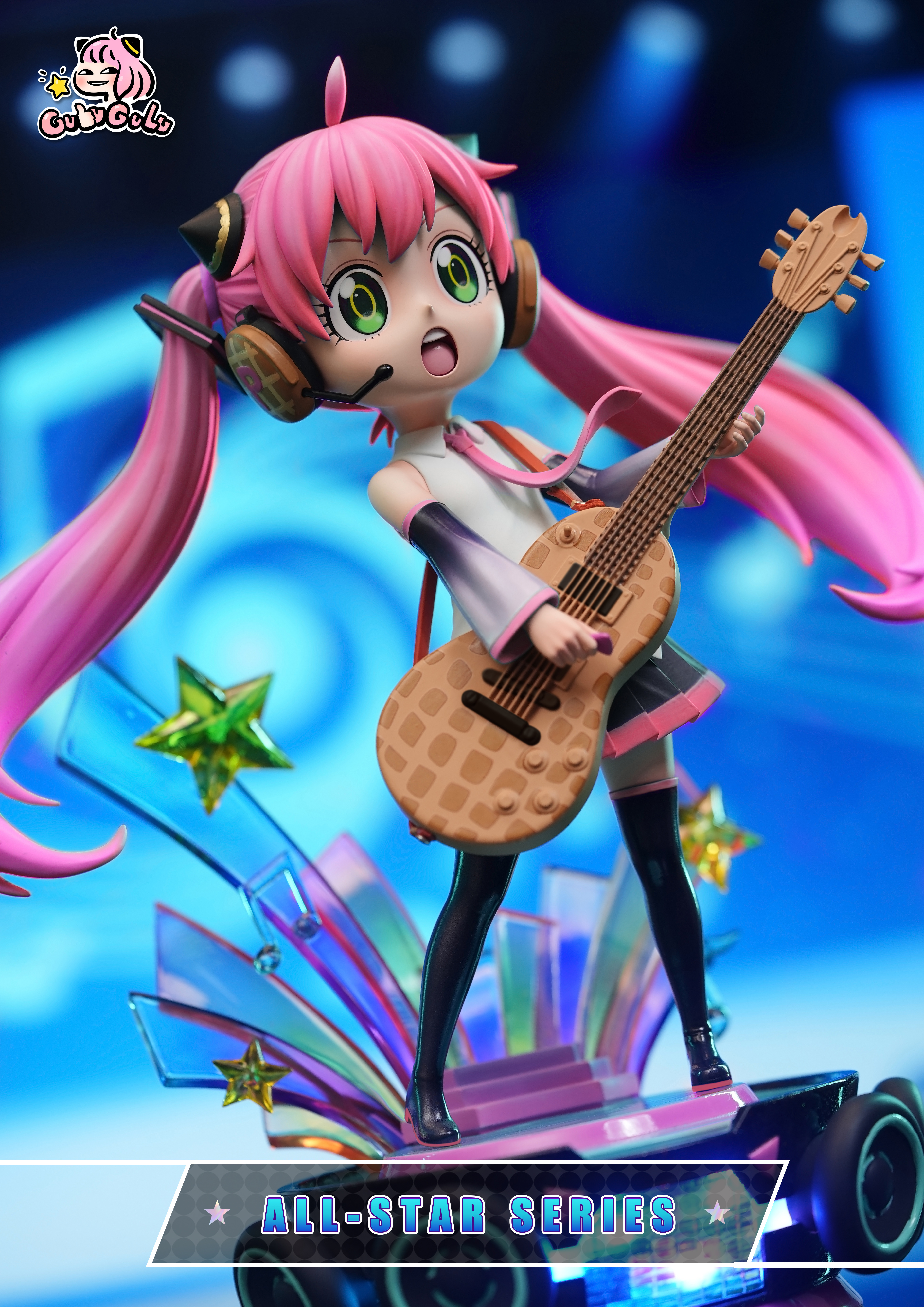 【Pre-sale】All-star Series Guitar Girl Anya COS Hatsune Miku-Vocaloid-GULUGULU Studio