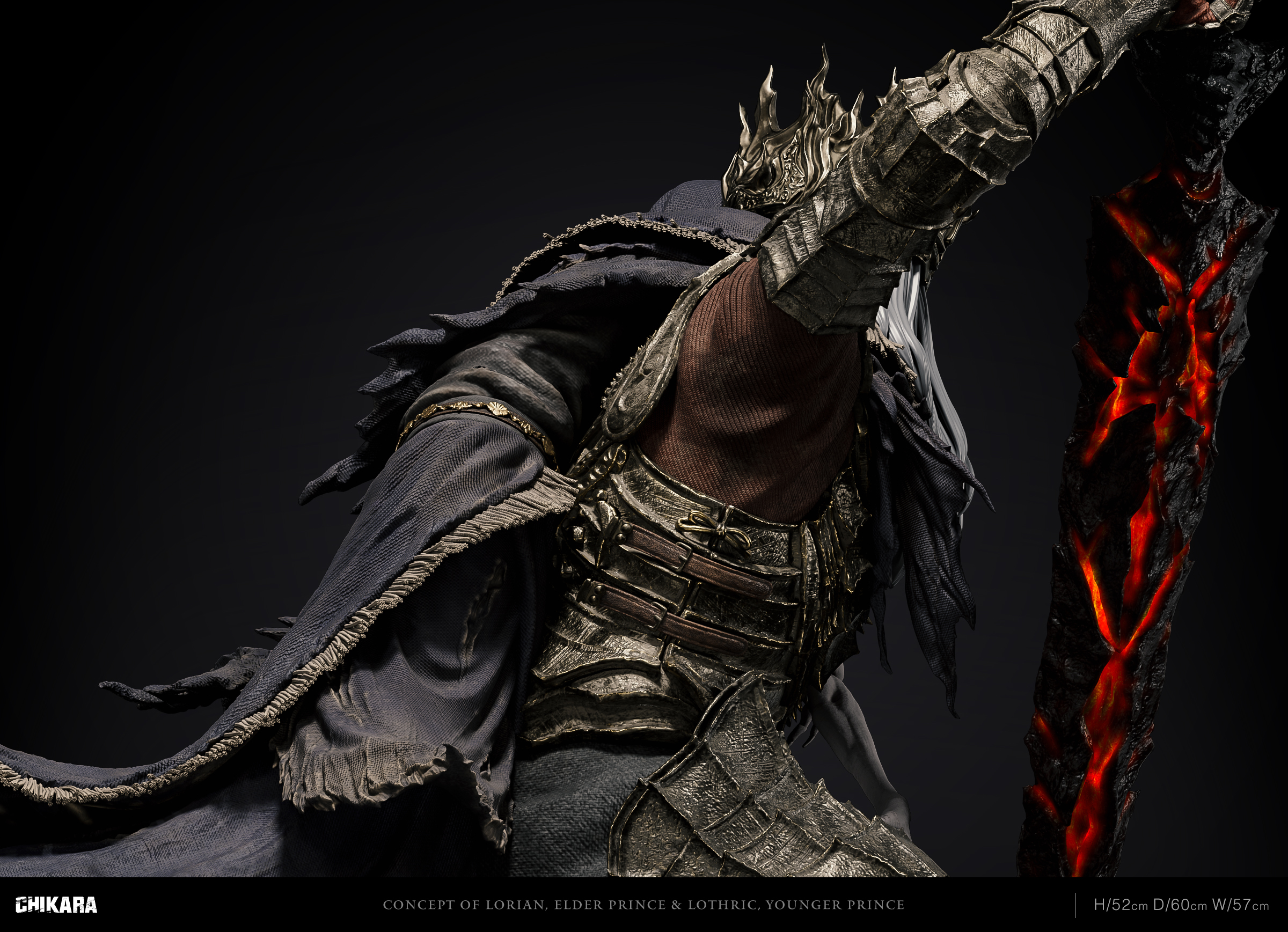 【Pre-sale】1/4 Scale Lorian, Elder Prince | Lothric, Younger Prince-Dark Souls 3-Chikara Studio