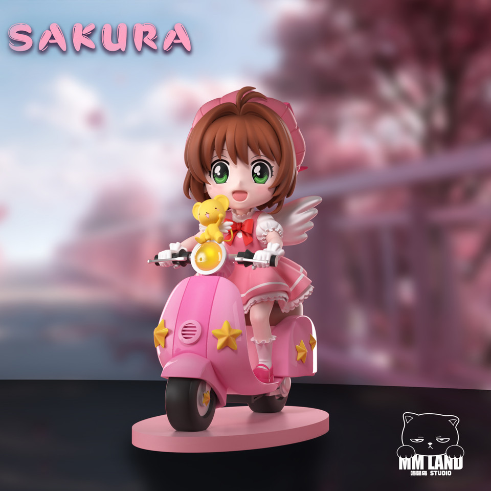 【Pre-sale】Riding Motorcycle Sakura-Card Captor Sakura-MMLAND Studio