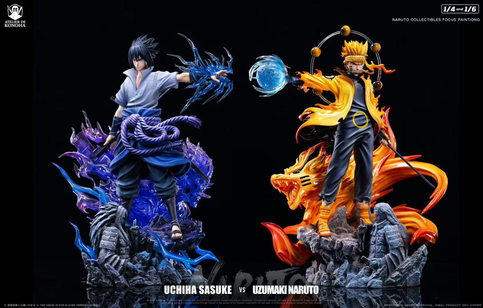 【Pre-sale】1/6 and 1/4 Scale Naruto and Sasuke-ATELIER DE KONOHA Studio