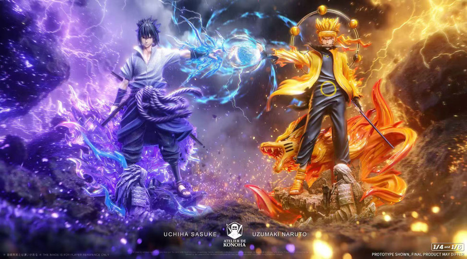 【Pre-sale】1/6 and 1/4 Scale Naruto and Sasuke-ATELIER DE KONOHA Studio