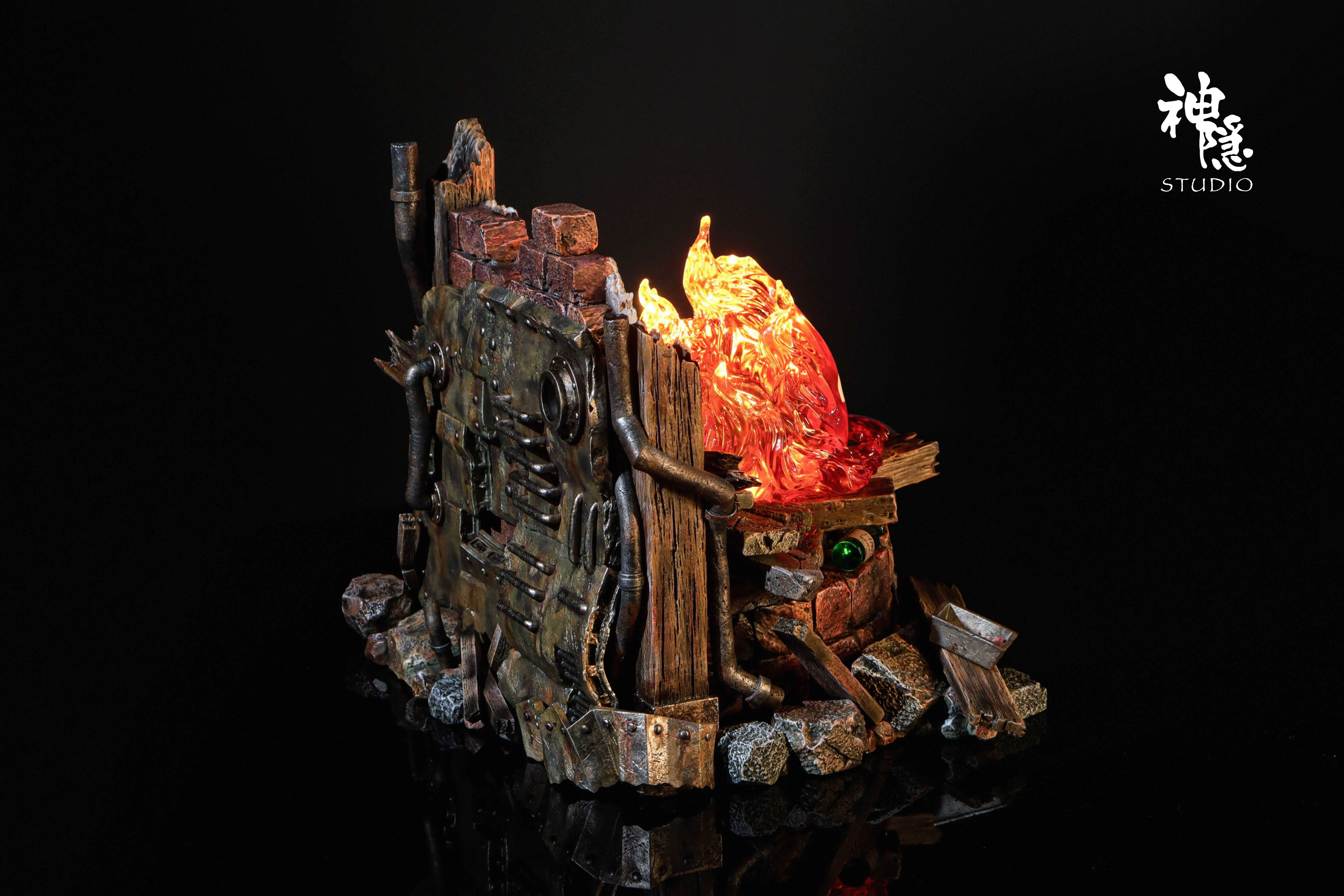 【Pre-sale】Calcifer Rebirth after the collapse with LED-Studio Ghibli-ShenYin Studio