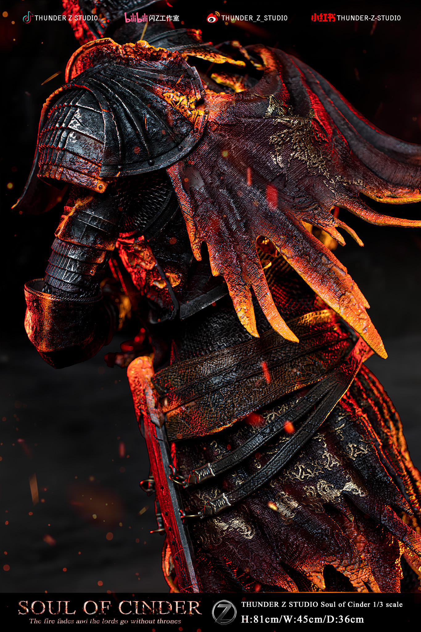 【Pre-sale】1/3 Scale Lords of Cinder-Dark Souls 3-THUNDER Z STUDIO