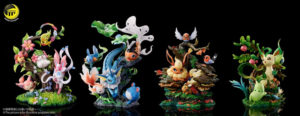 【Pre-sale】Leafeon Group-Pokemon-Moon Shadow Studio