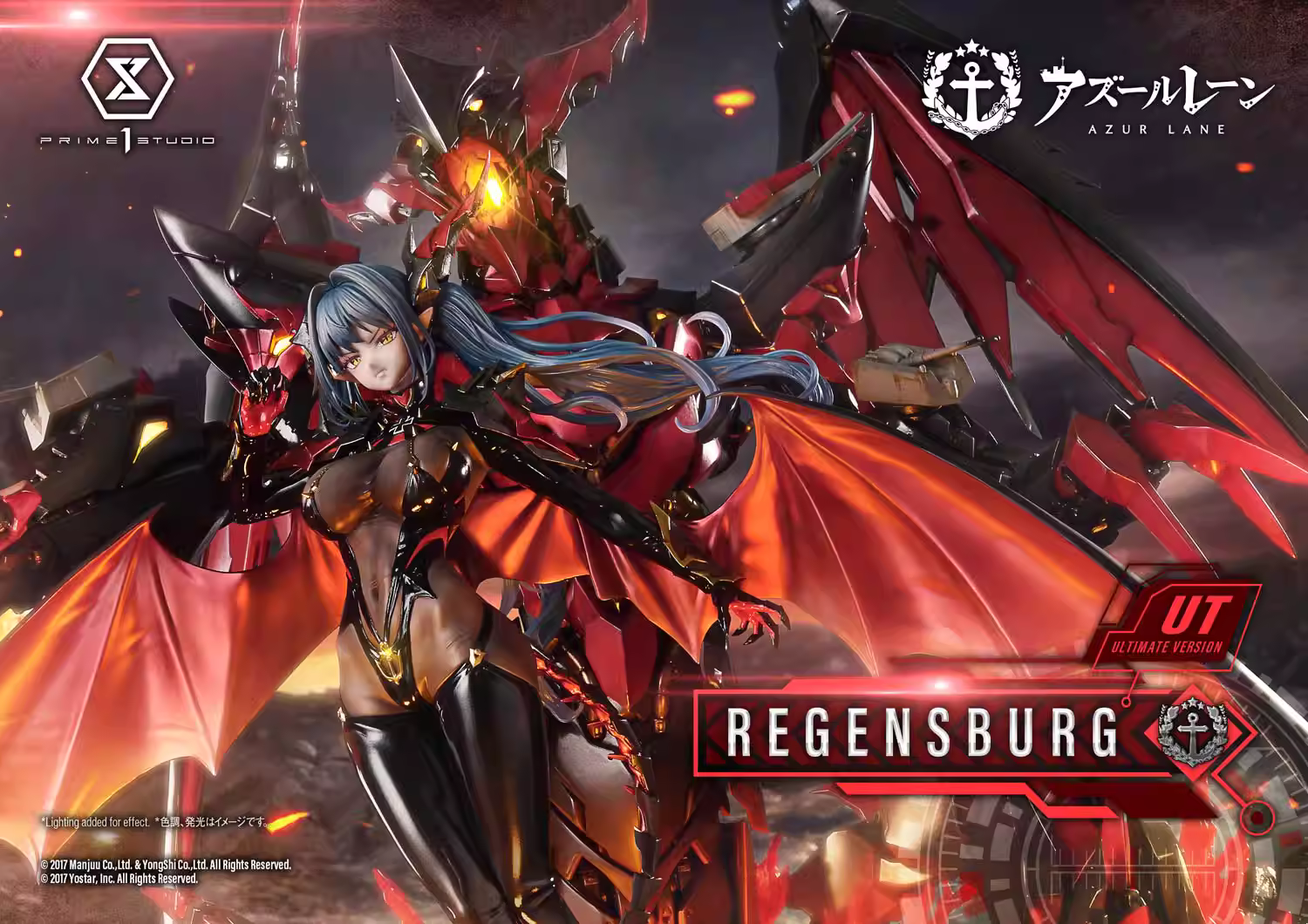 【Pre-sale】1/6 Scale Regensburg with LED-Azure Lane-Prime 1 Studio