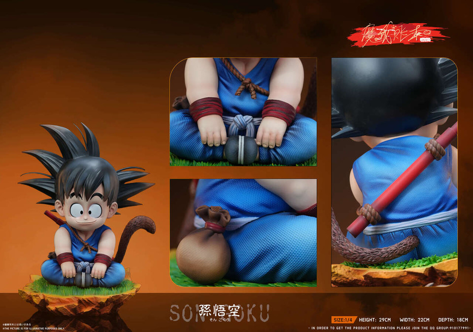 【Pre-sale】1/4 Scale Kid Son Goku-MWZB Studio