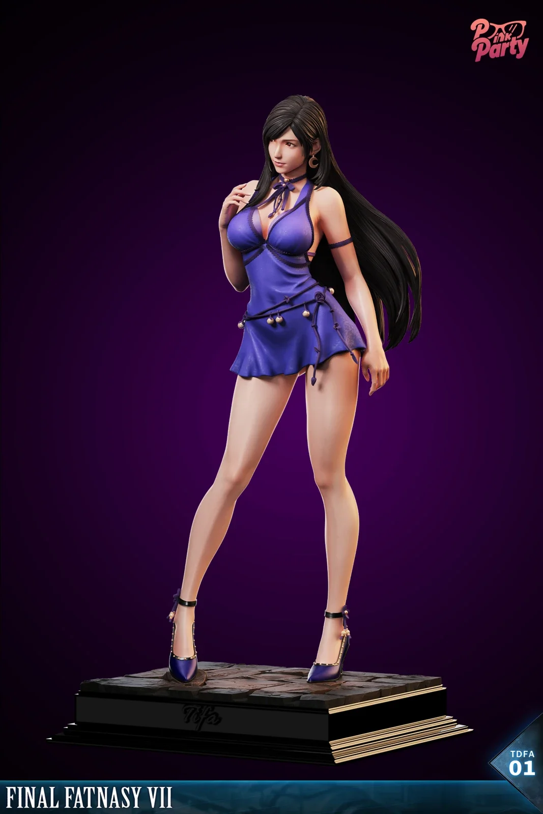 【Pre-sale】1/4 Scale Goddess Tifa Lockhart-(FF7) Final Fantasy VII-PinkParty Studio