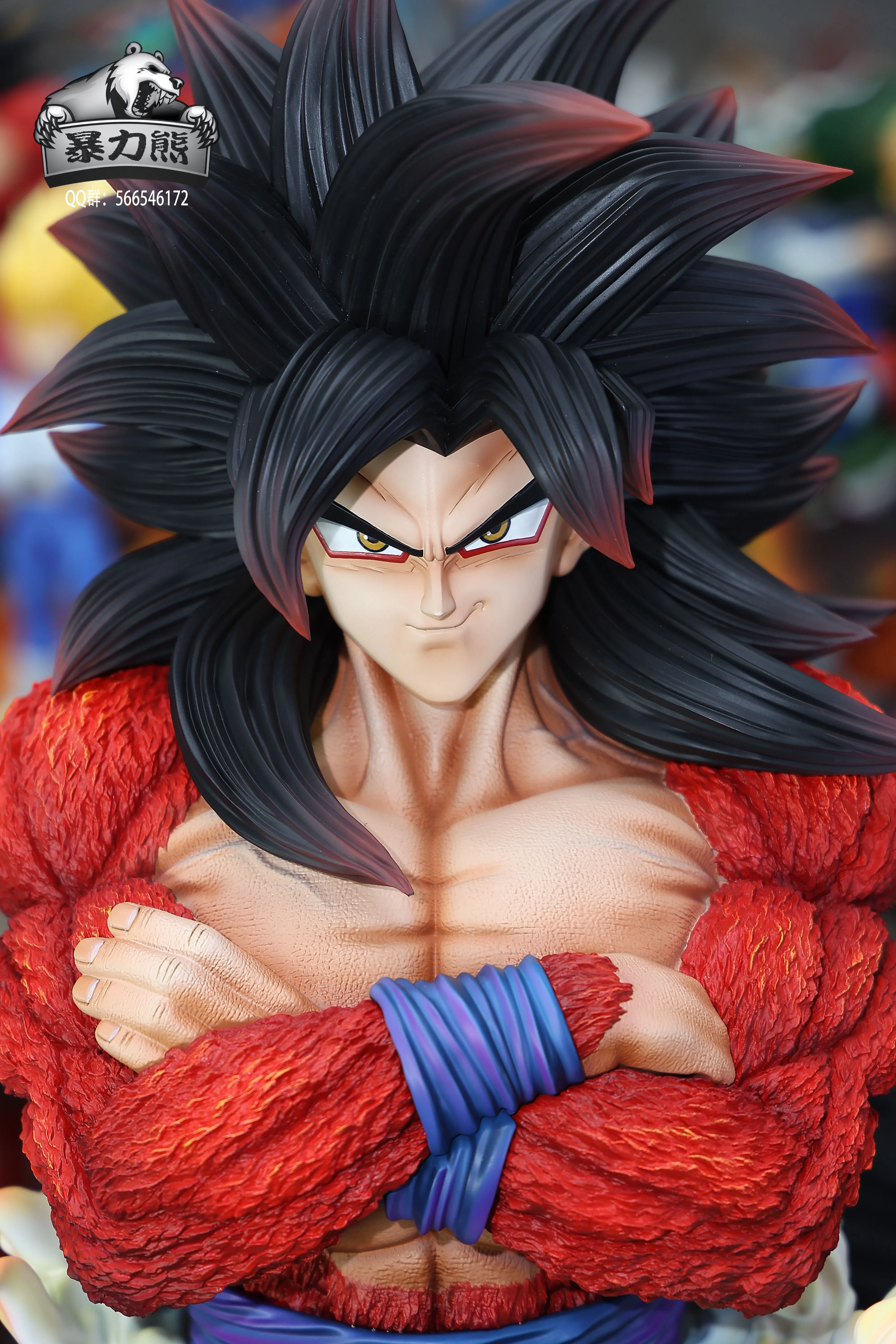 【Pre-sale】Bust of SS4 Goku-DB-Violent Bear Studio