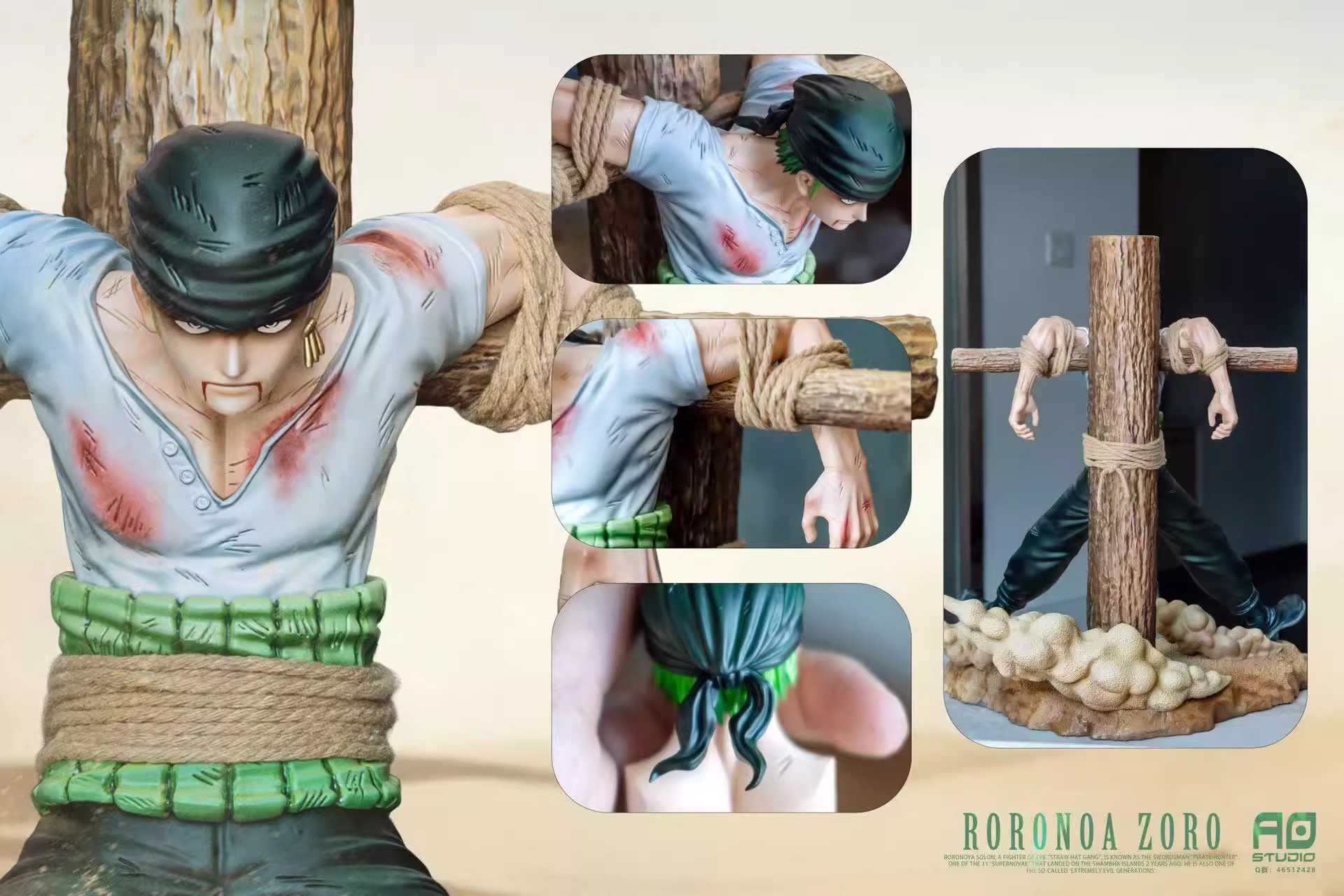 【Pre-sale】1/6 and POP Scale First Journey Roronoa Zoro-AO Studio