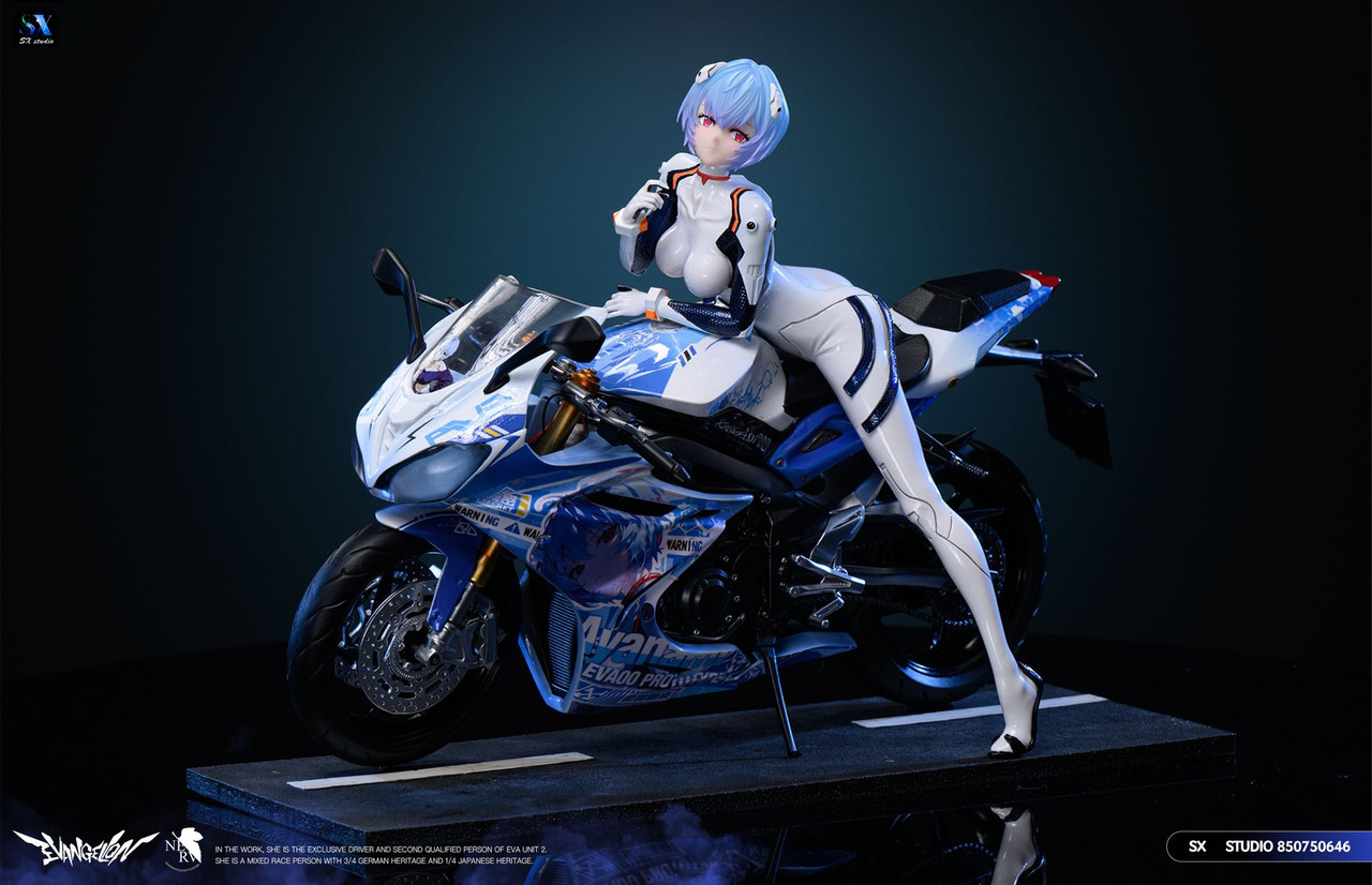 【Pre-sale】Motorcycle Girl Ayanami Rei with LED-EVA-SX Studio