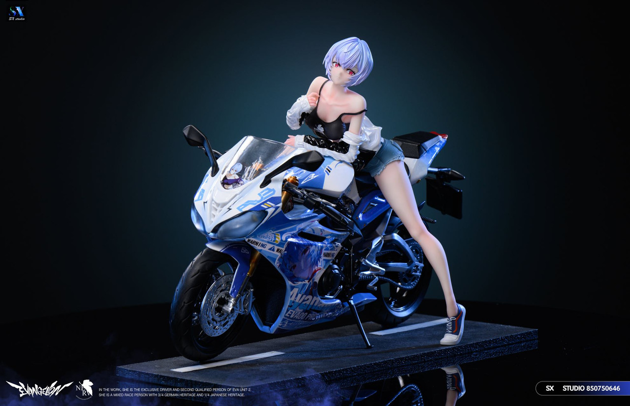【Pre-sale】Motorcycle Girl Ayanami Rei with LED-EVA-SX Studio