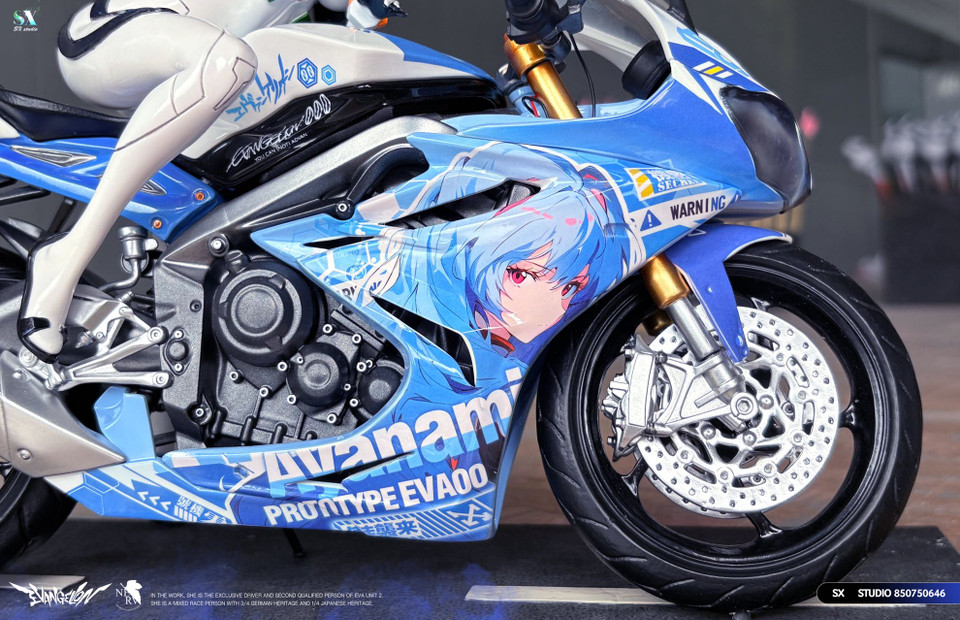 【Pre-sale】Motorcycle Girl Ayanami Rei with LED-EVA-SX Studio