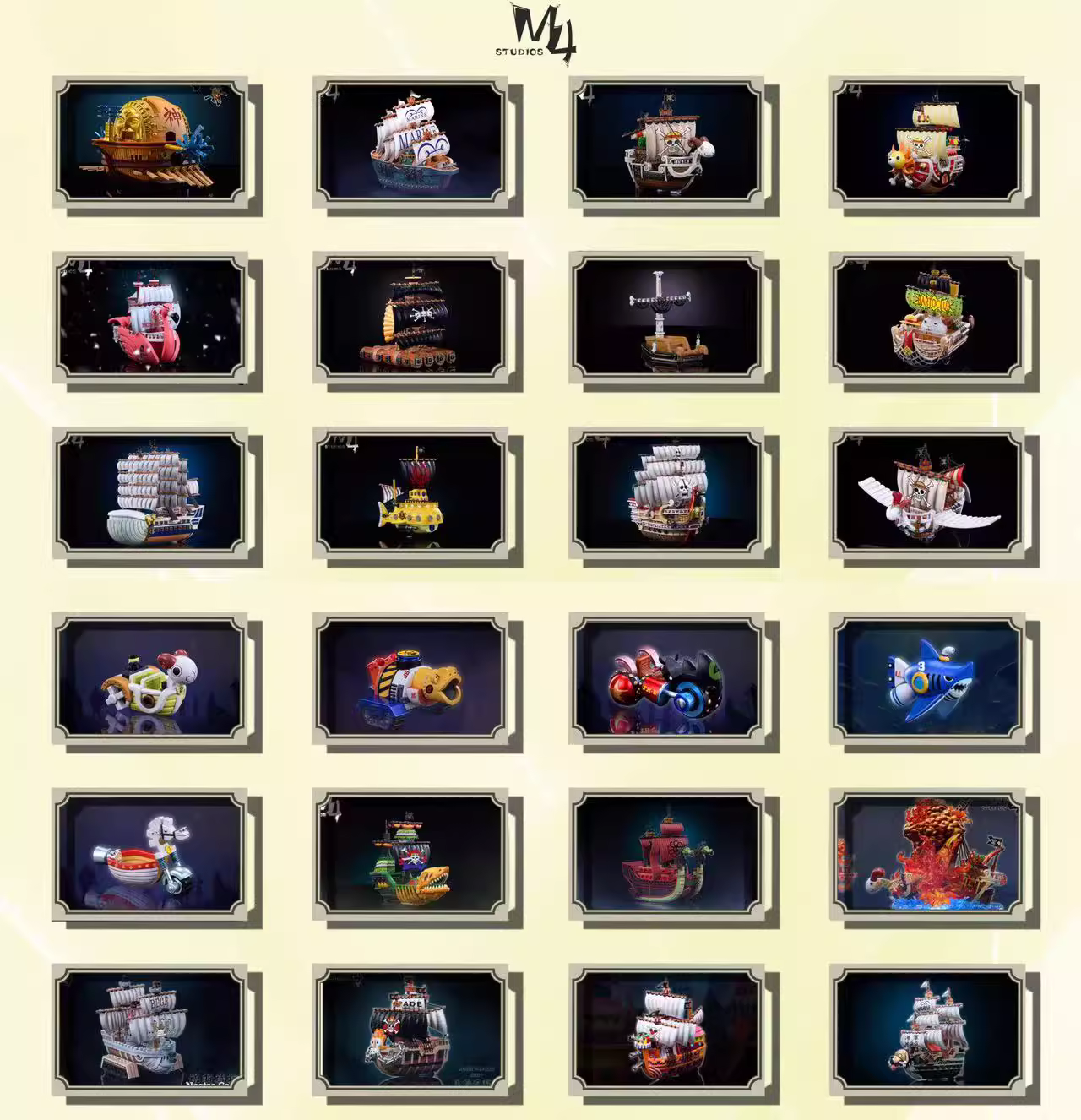 【Pre-sale】024 Carp Ship-M4 Studio