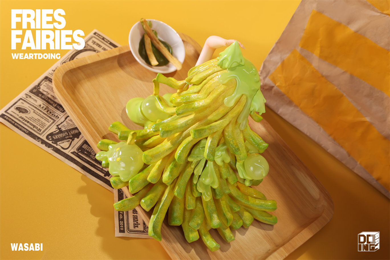 【Pre-sale】Sleeping Beauty-Fries Fairies-Classic Ketchup and Wasabi-Other series-WeArtDoing Studio