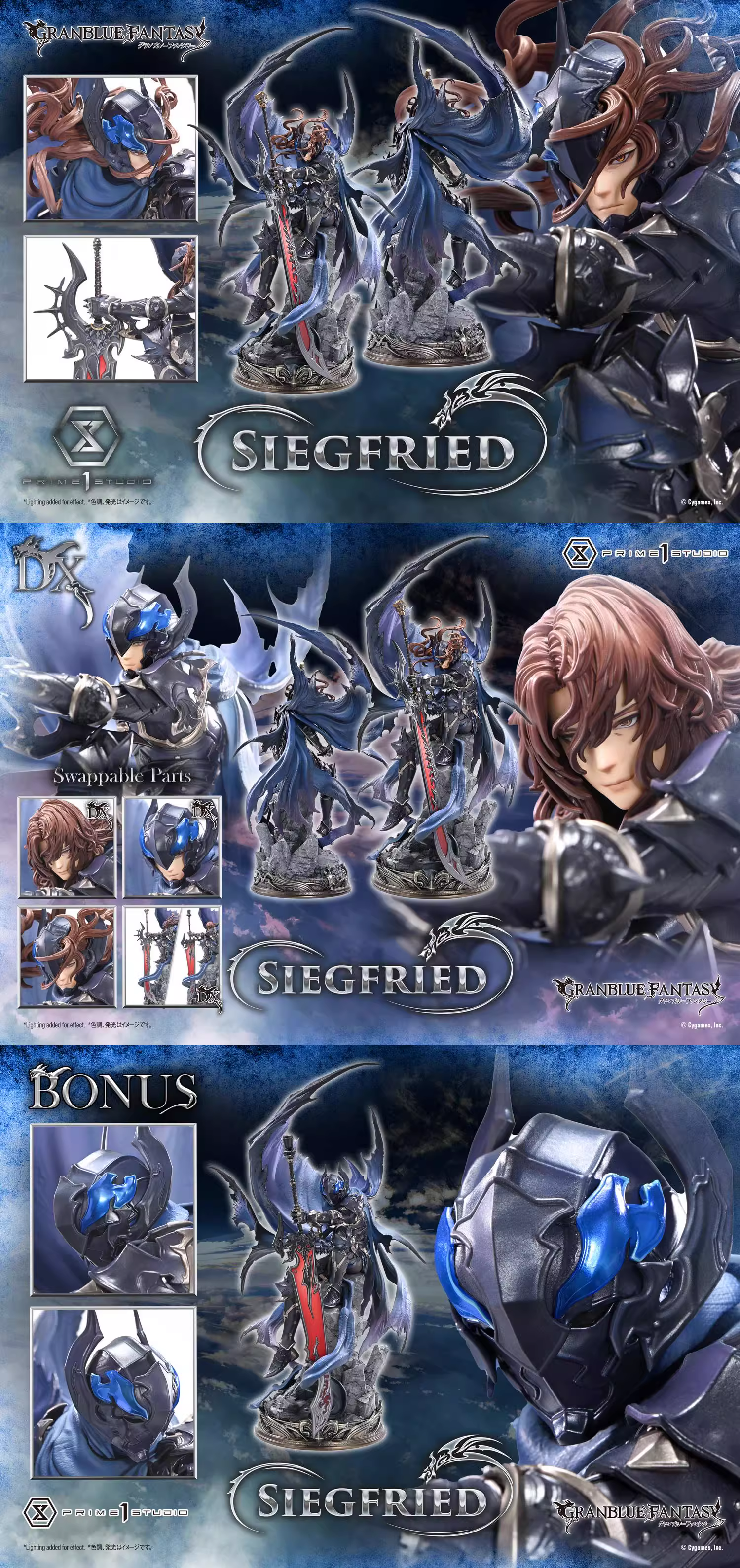 【Pre-sale】1/6 Scale Siegfried-GRANBLUE FANTASY-Prime 1 Statue STUDIO