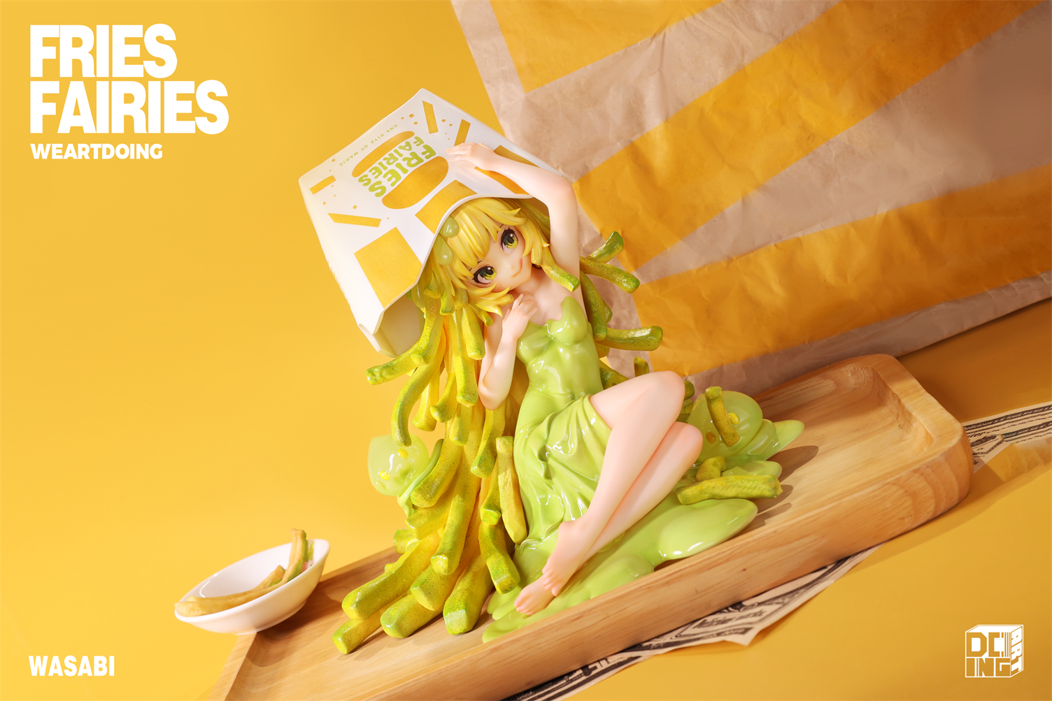 【Pre-sale】Sleeping Beauty-Fries Fairies-Classic Ketchup and Wasabi-Other series-WeArtDoing Studio