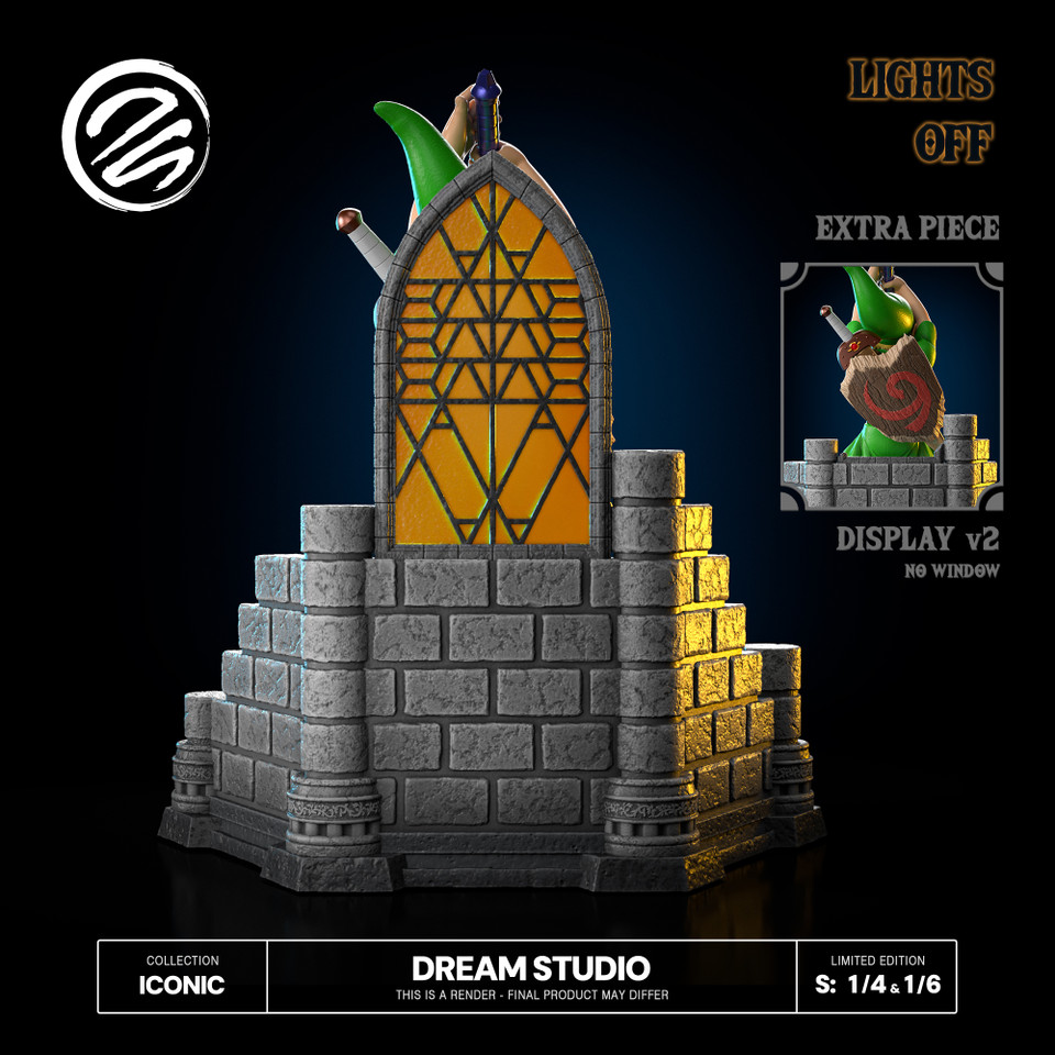 【Pre-sale】1/4 and 1/6 Scale Young Link Sword with LED-The Legend of Zelda-Dream Studio