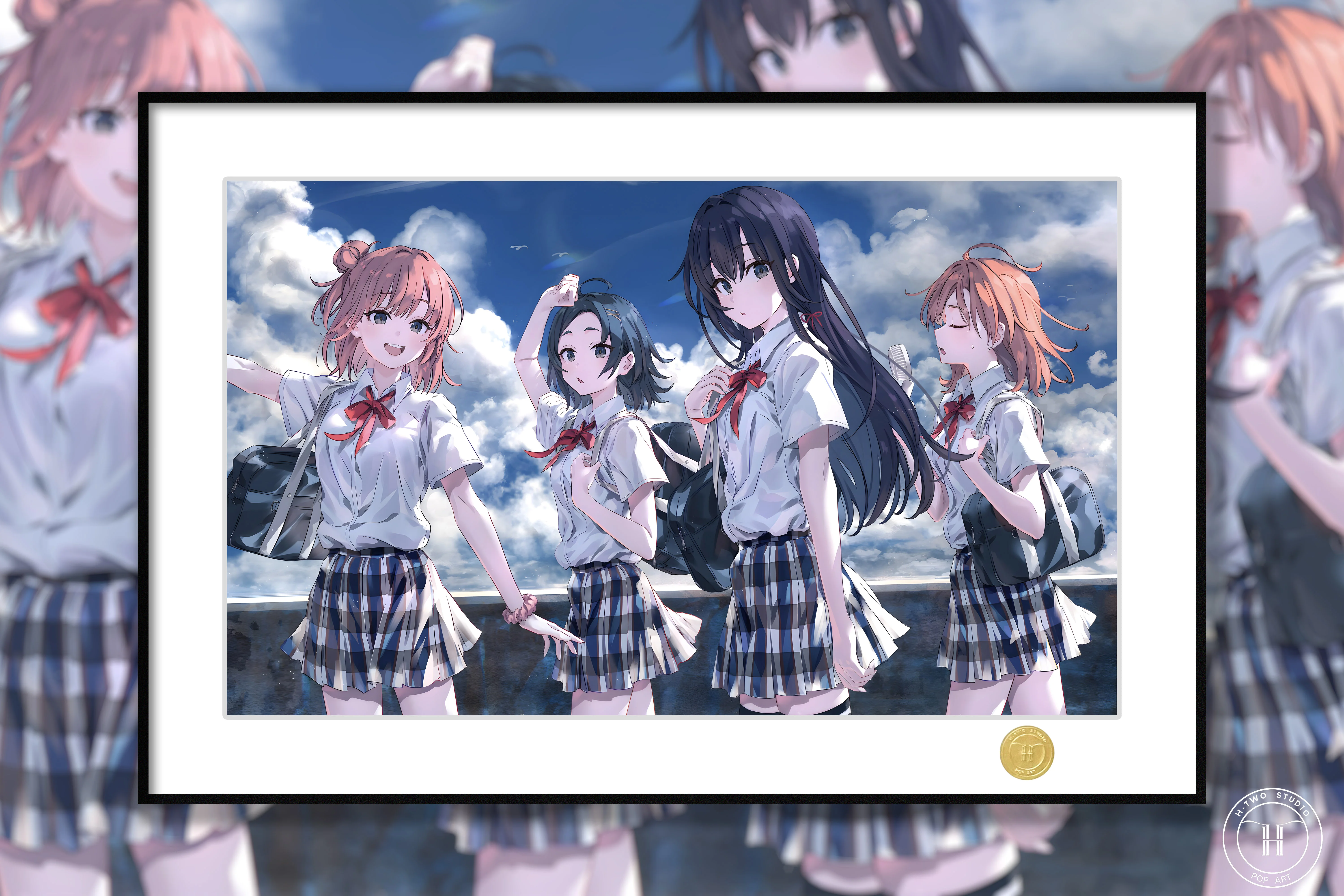 【Pre-sale】Decorative Painting of Yukinoshita Yukino and Ichiiro Iroha-My Teen Romantic Comedy SNAFU Climax-H2 Studio