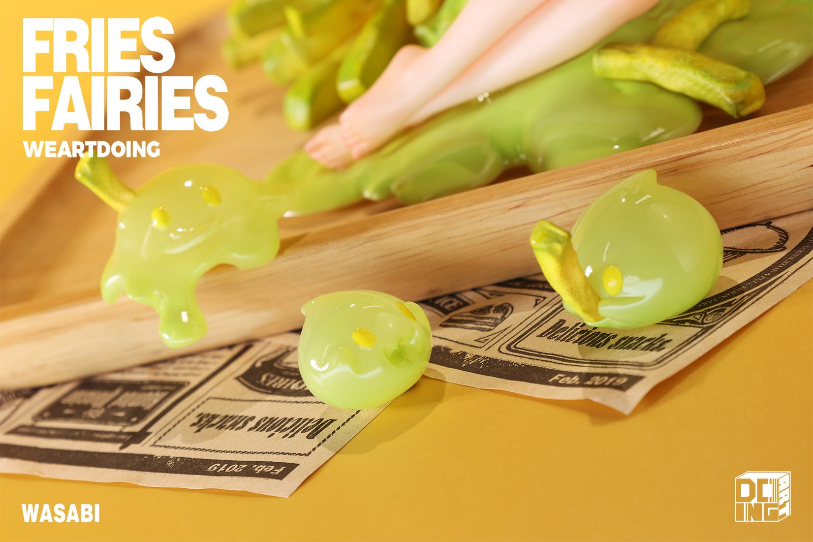 【Pre-sale】Sleeping Beauty-Fries Fairies-Classic Ketchup and Wasabi-Other series-WeArtDoing Studio