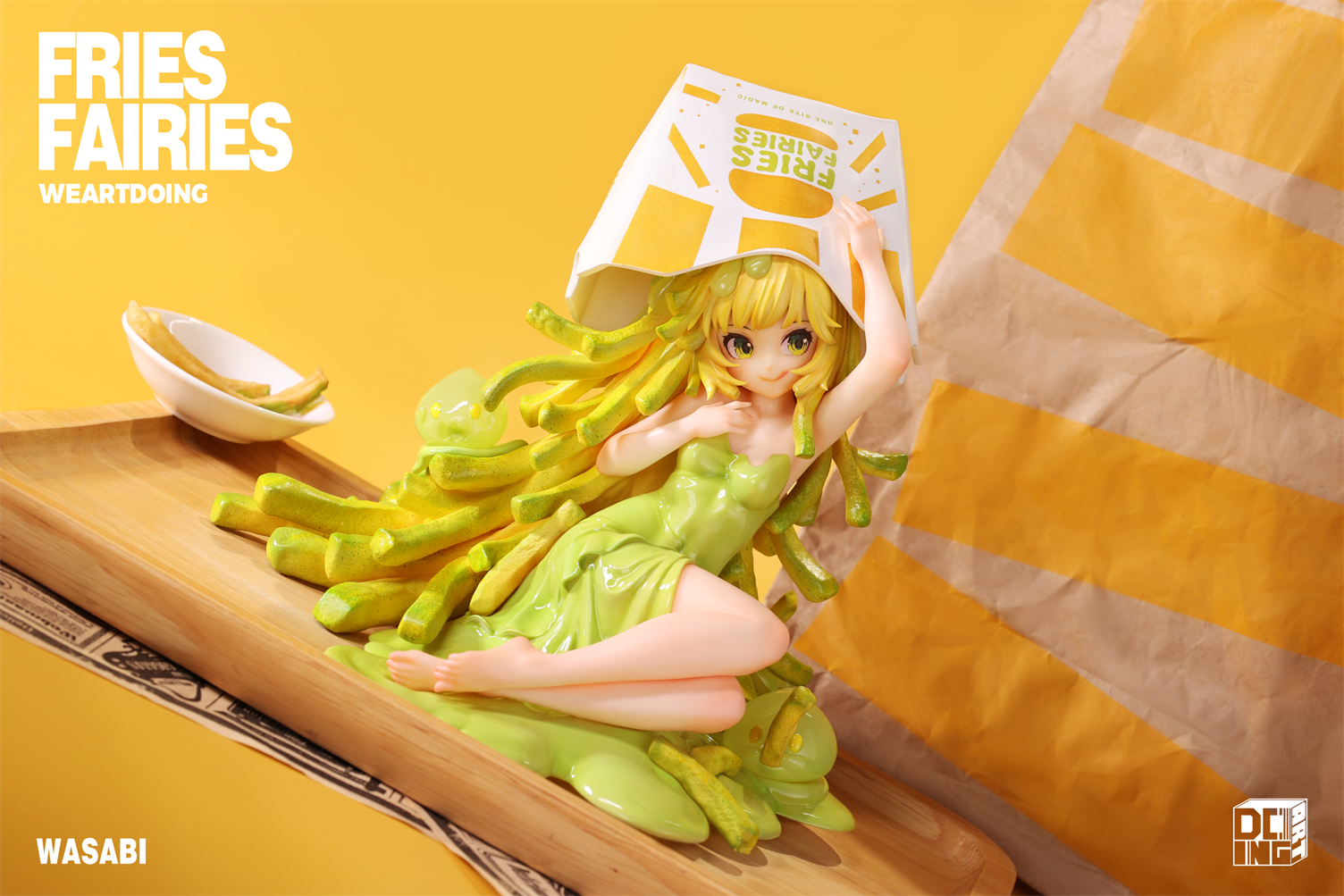【Pre-sale】Sleeping Beauty-Fries Fairies-Classic Ketchup and Wasabi-Other series-WeArtDoing Studio