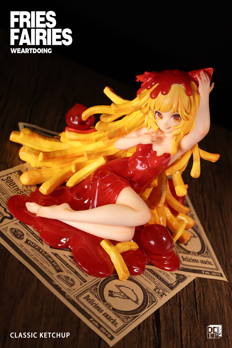 【Pre-sale】Sleeping Beauty-Fries Fairies-Classic Ketchup and Wasabi-Other series-WeArtDoing Studio