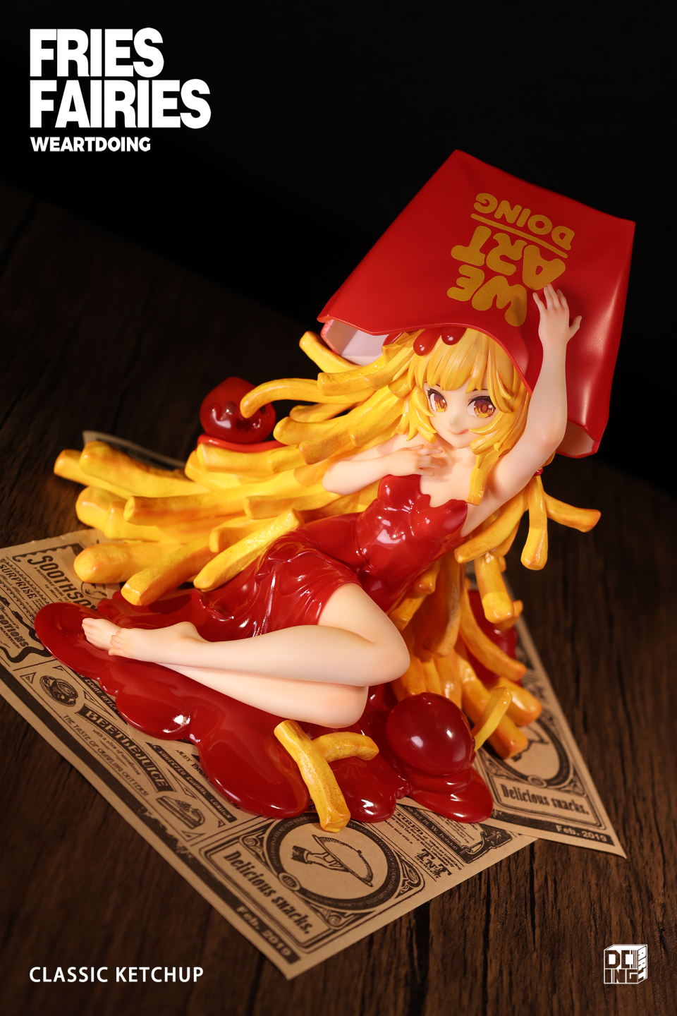 【Pre-sale】Sleeping Beauty-Fries Fairies-Classic Ketchup and Wasabi-Other series-WeArtDoing Studio