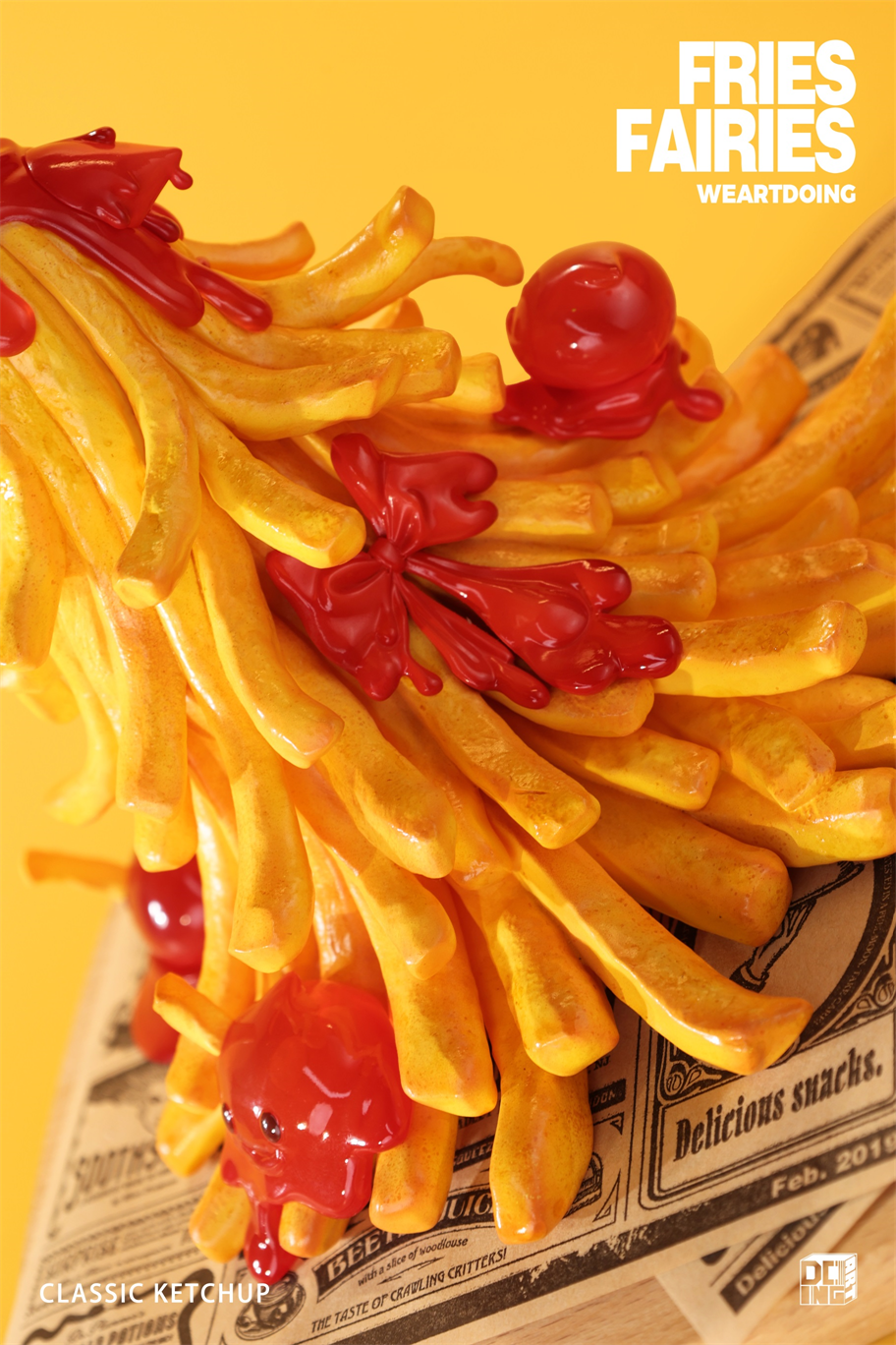 【Pre-sale】Sleeping Beauty-Fries Fairies-Classic Ketchup and Wasabi-Other series-WeArtDoing Studio