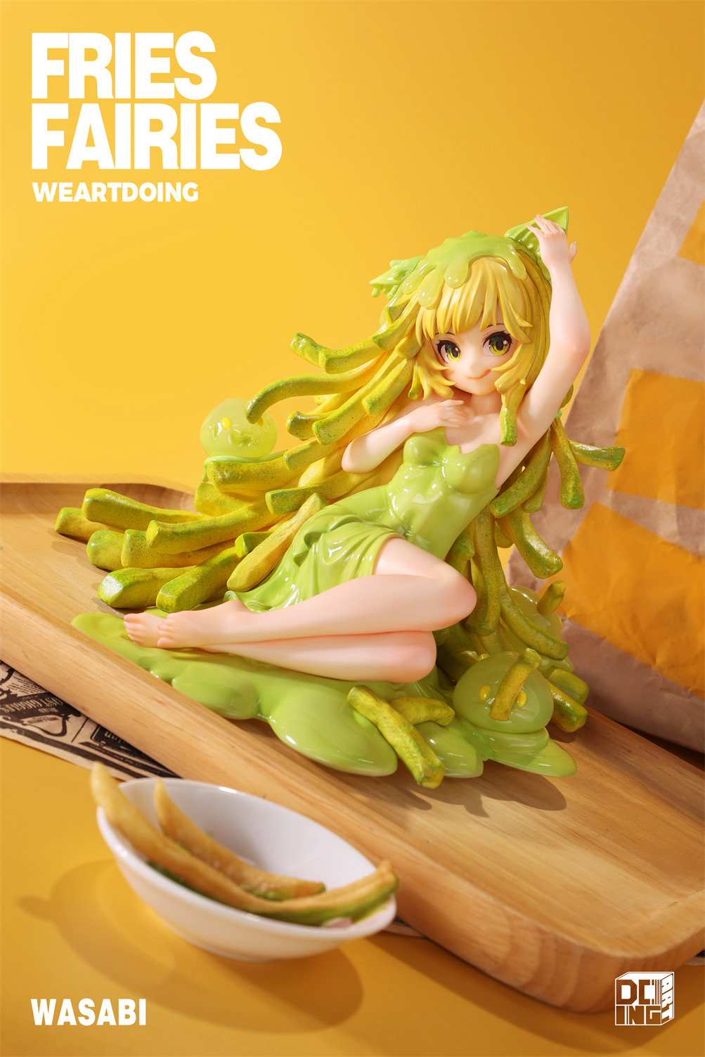 【Pre-sale】Sleeping Beauty-Fries Fairies-Classic Ketchup and Wasabi-Other series-WeArtDoing Studio