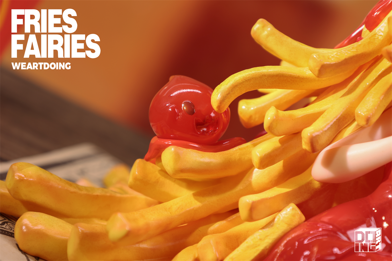【Pre-sale】Sleeping Beauty-Fries Fairies-Classic Ketchup and Wasabi-Other series-WeArtDoing Studio