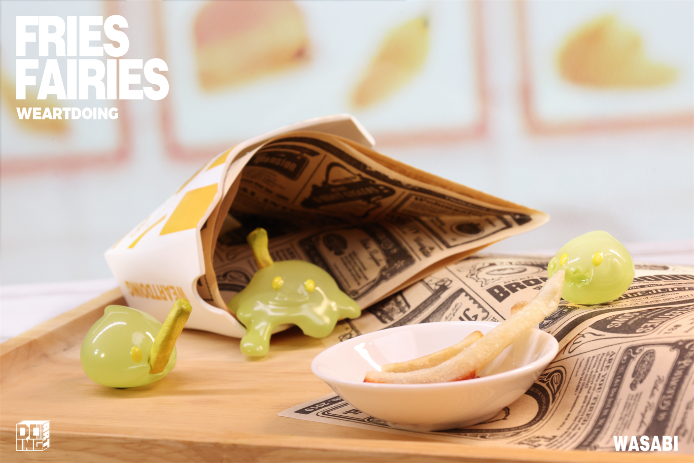 【Pre-sale】Sleeping Beauty-Fries Fairies-Classic Ketchup and Wasabi-Other series-WeArtDoing Studio