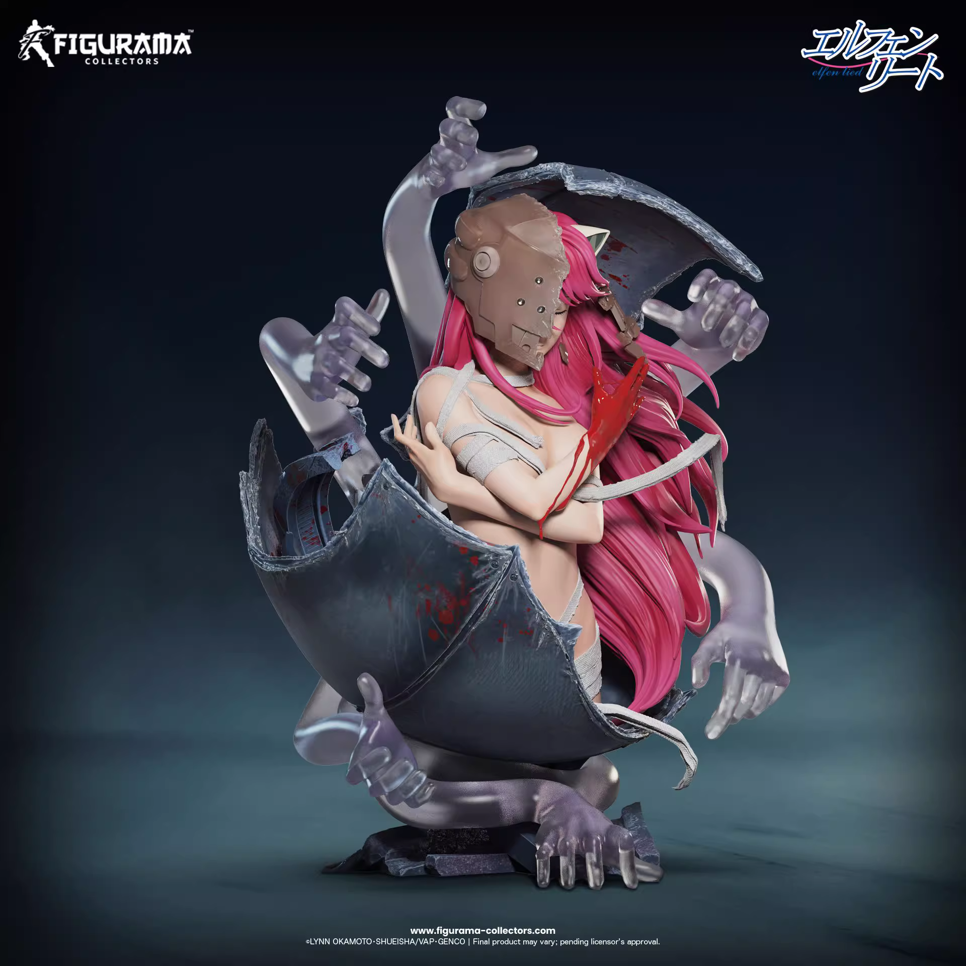 【Pre-sale】1/4 Scale Bust of Lucy-Elfen Lied-Figurama Studio