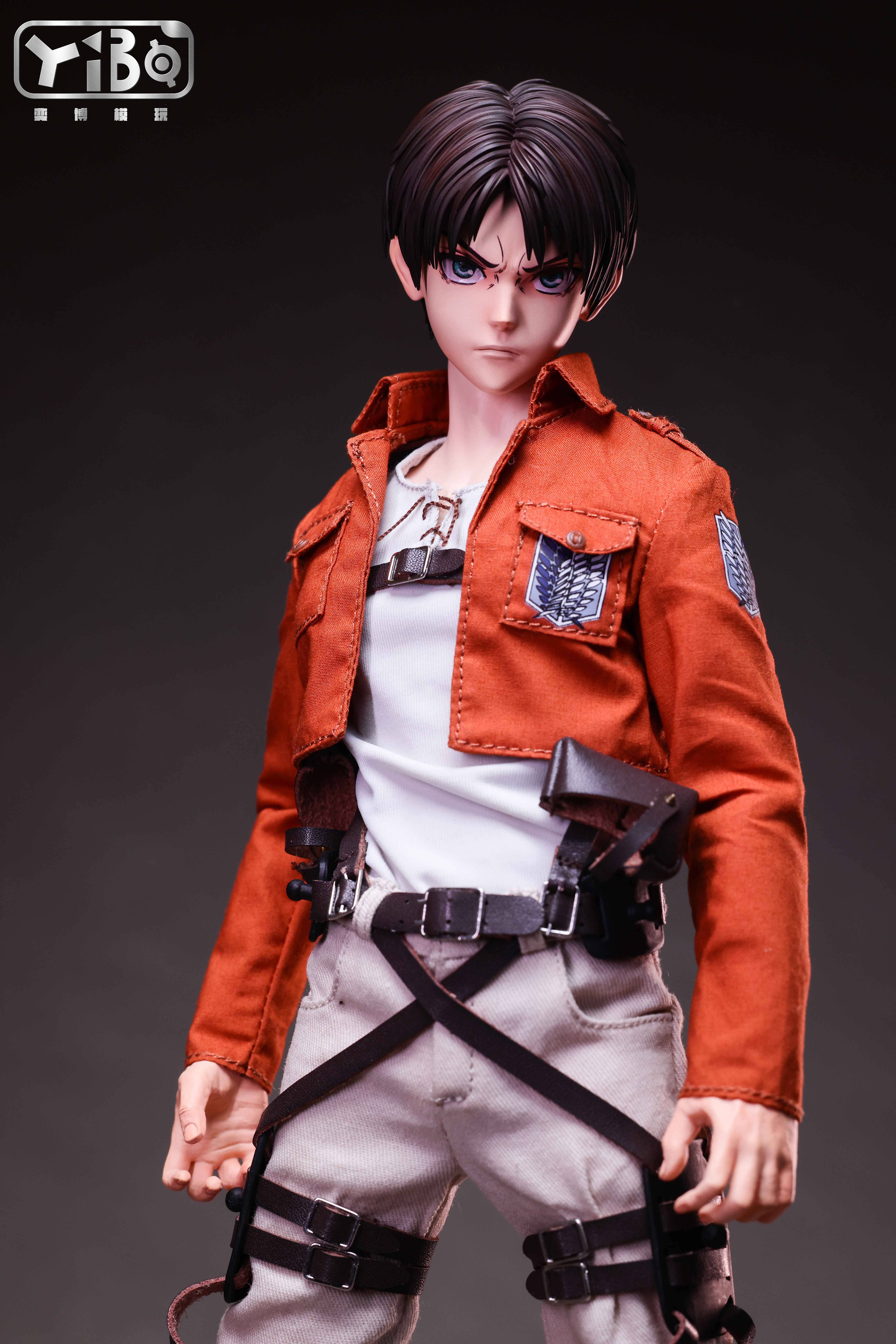 【Pre-sale Closed】1/6 Scale Levi and Eren-Attack on Titan-YIBO TOYS Studio