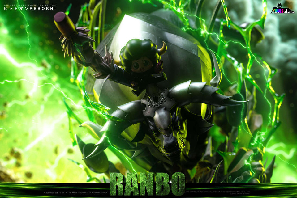 【Pre-sale】1/6 Scale Ranbo-HITMAN REBORN!-Arcobaleno Studio
