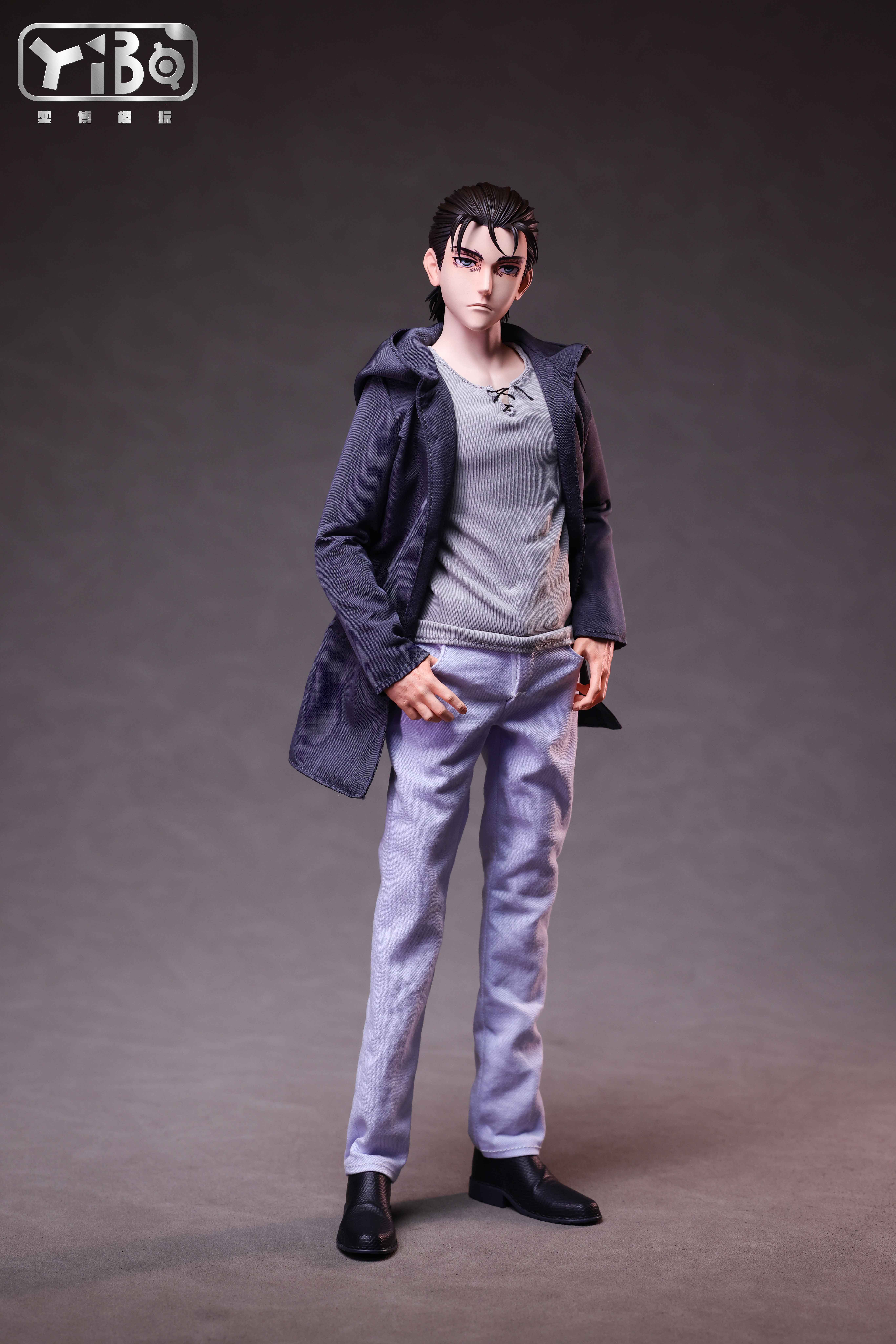 【Pre-sale Closed】1/6 Scale Levi and Eren-Attack on Titan-YIBO TOYS Studio