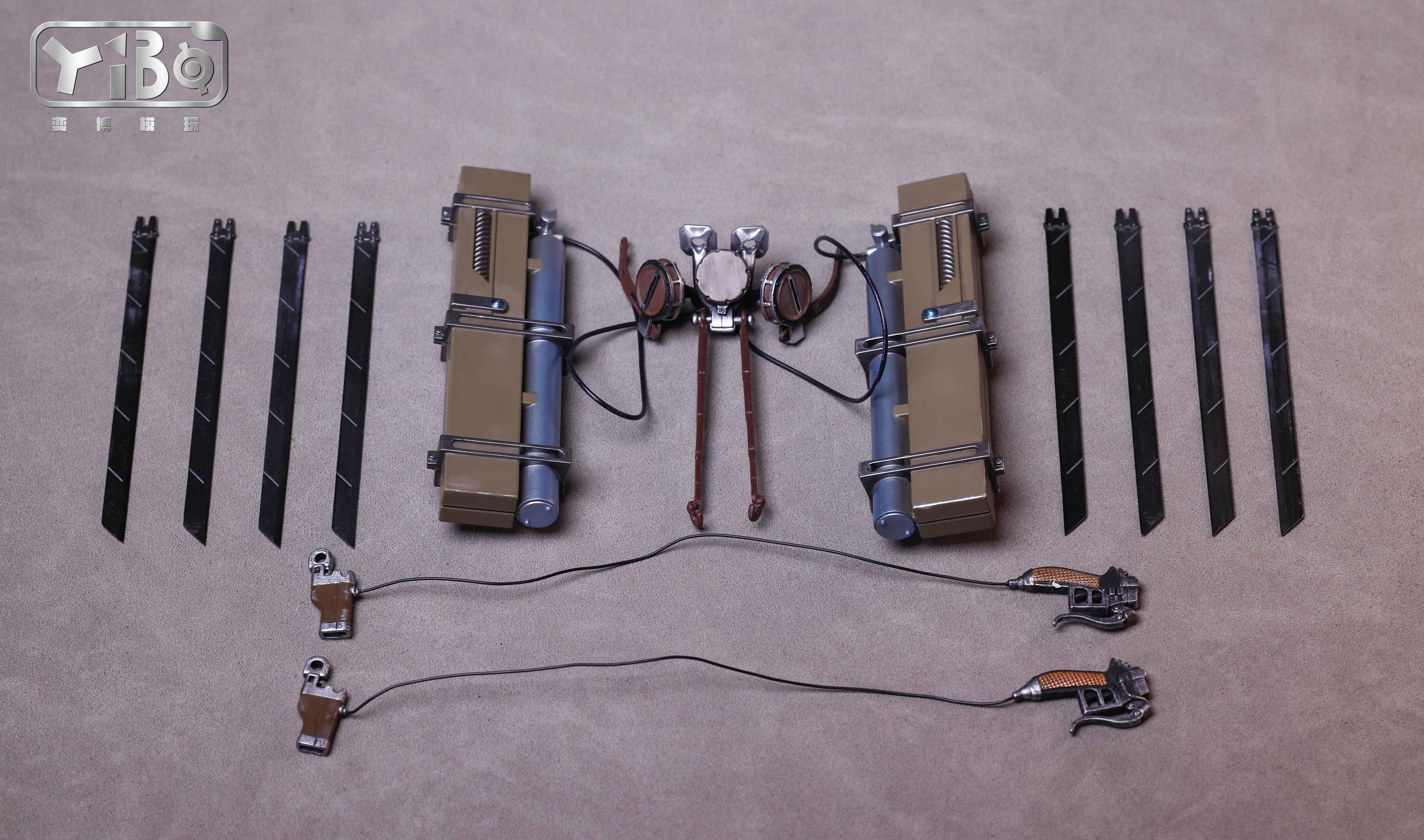 【Pre-sale Closed】1/6 Scale Levi and Eren-Attack on Titan-YIBO TOYS Studio