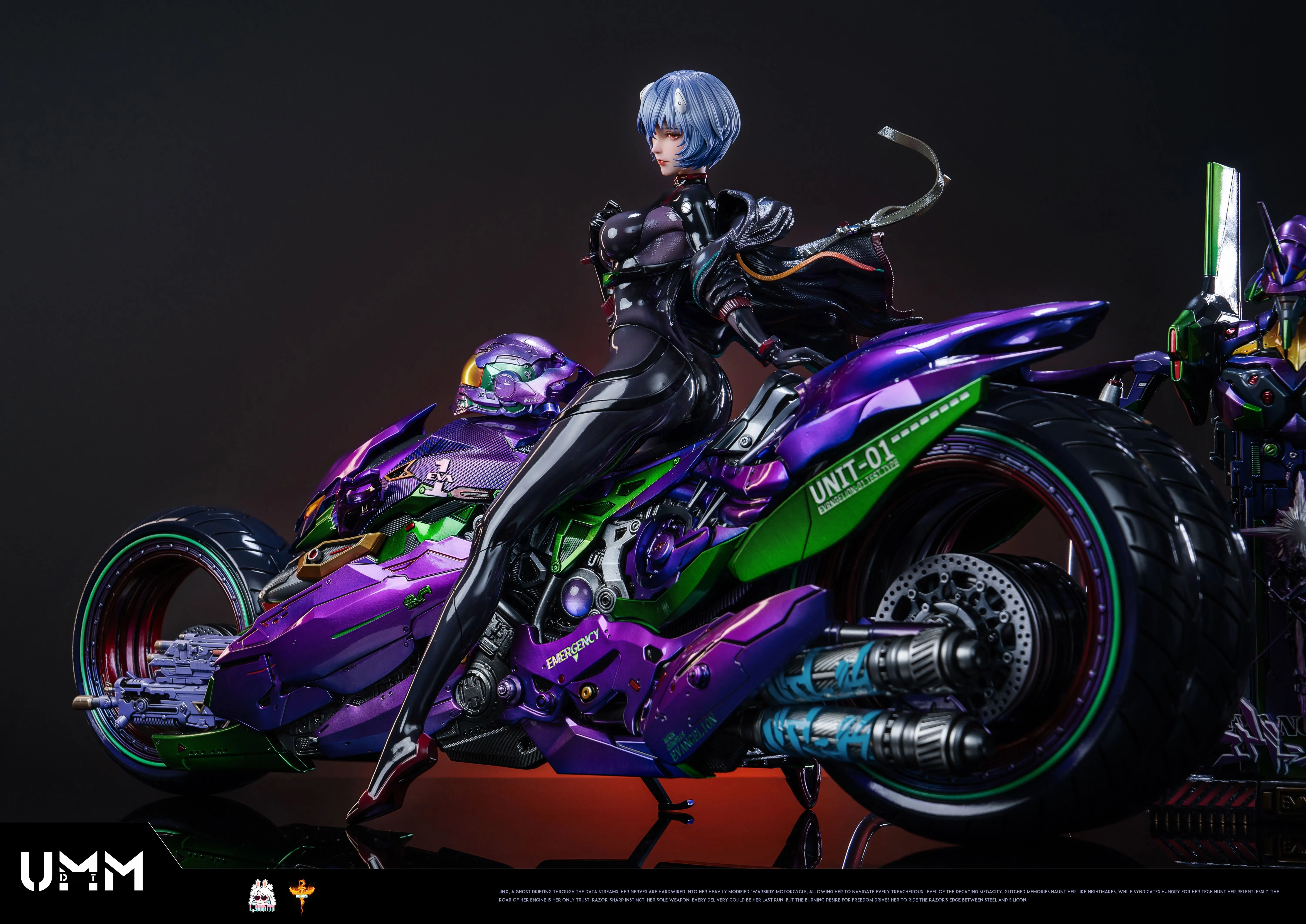 【Pre-sale】Motorcycle Girl Ayanami Rei-EVA-DT Studio