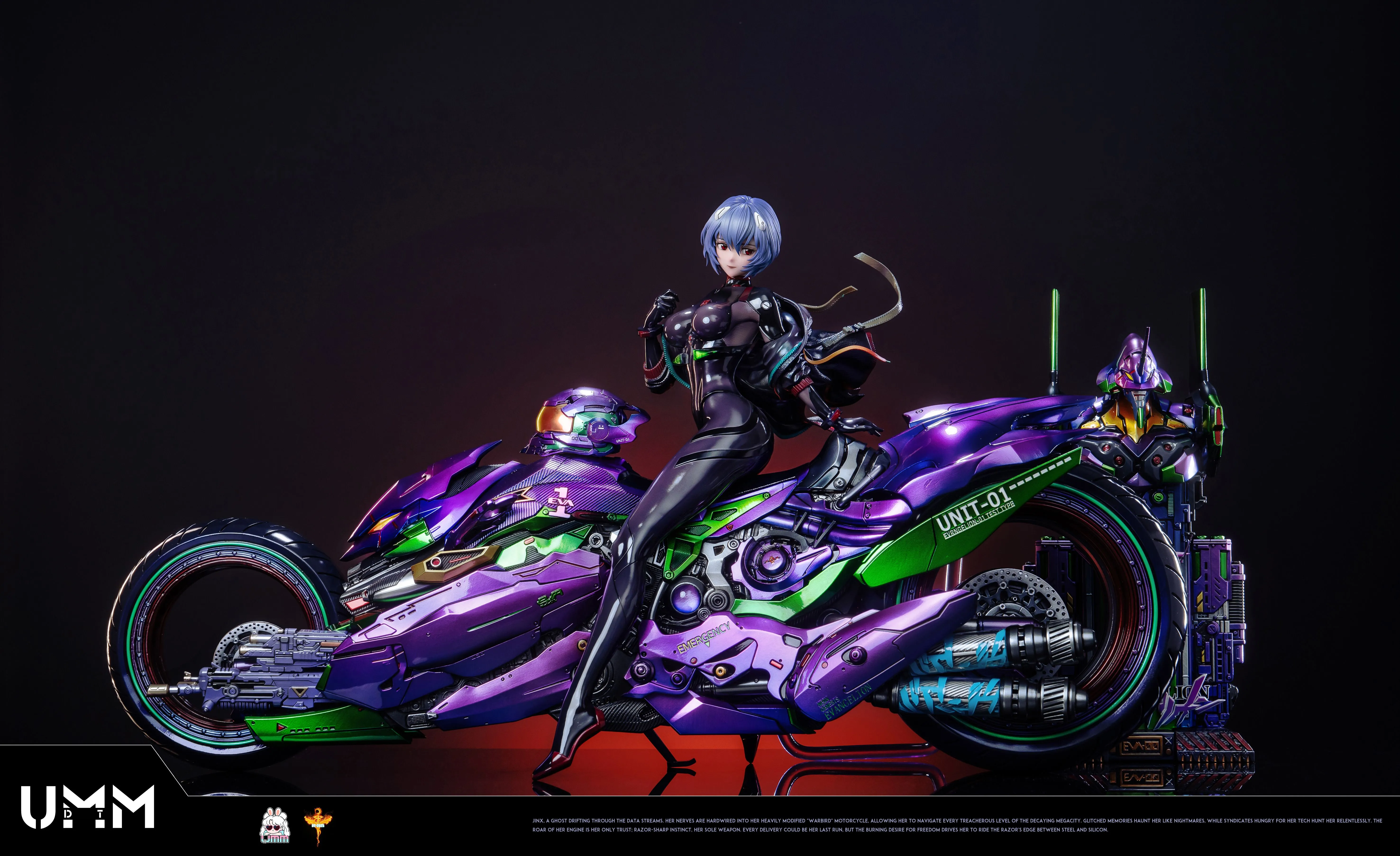 【Pre-sale】Motorcycle Girl Ayanami Rei-EVA-DT Studio