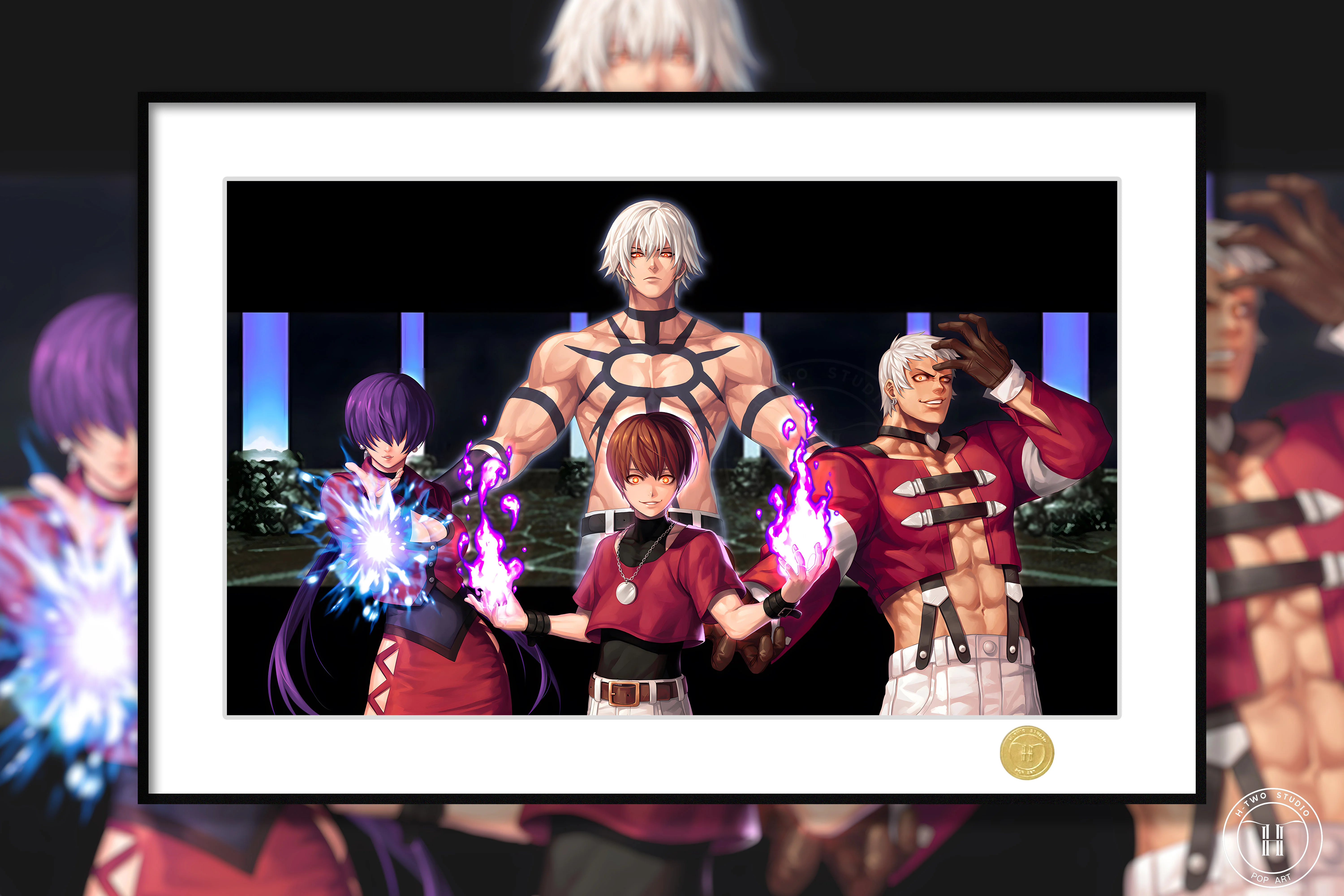 【Pre-sale】Decorative Painting of King Group-King of Fighters-H2 Studio