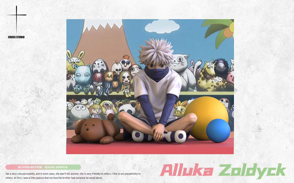 【Pre-sale】Squatting Alluka Zoldyck-Hunter X Hunter-Cross Studio