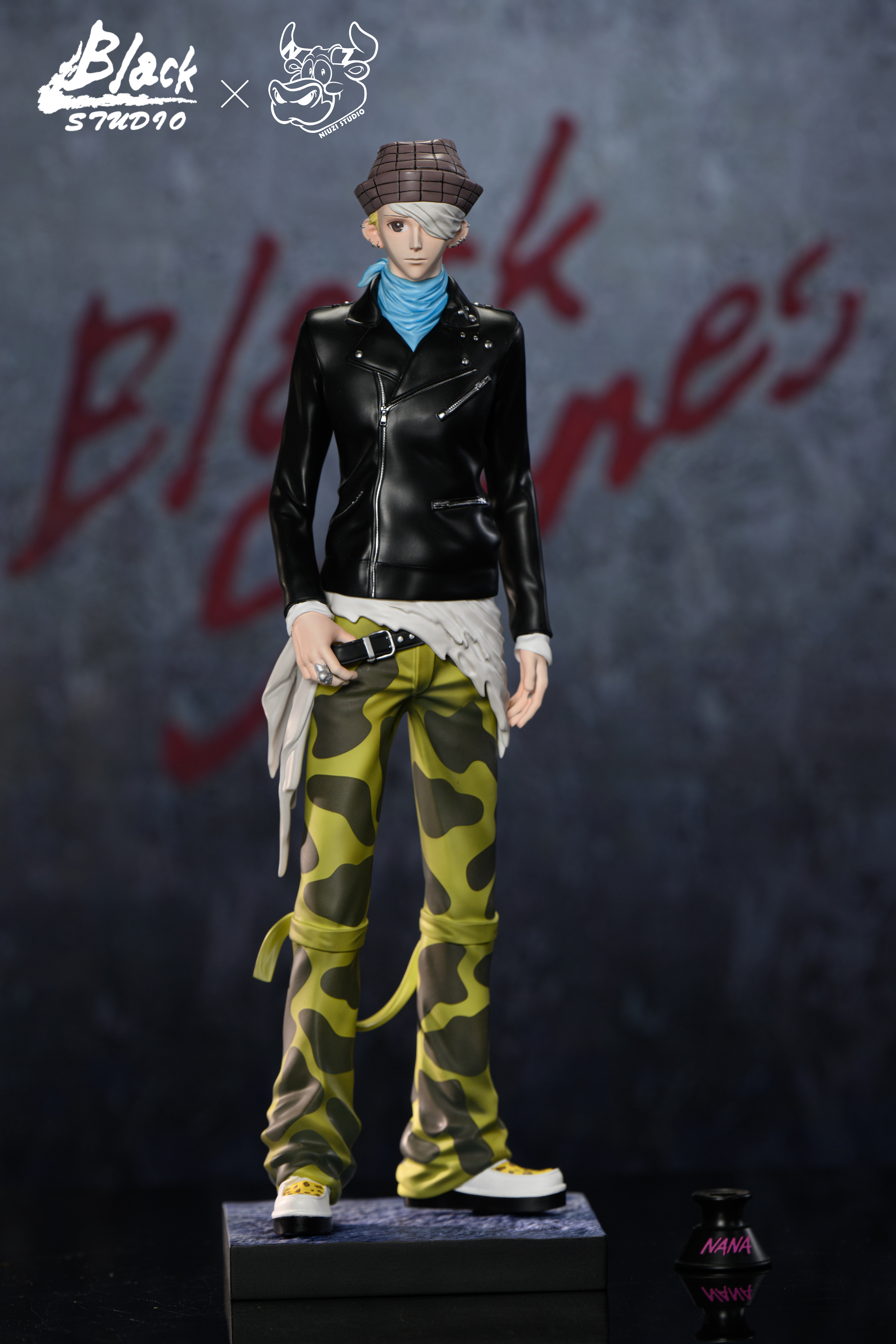 【Pre-sale】BLACK Stone Band Takagi Yasushi, Terashima Nobuo and Okazaki Shinnichi-Nana-BLACK*NIUZI Studios